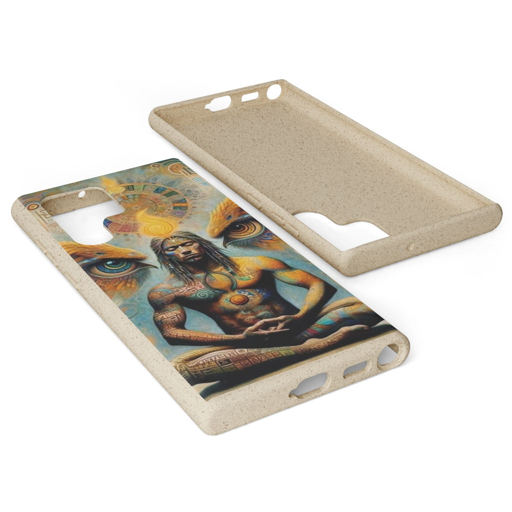 Eco-Friendly Biodegradable Phone Case with Spiritual Design Printify
