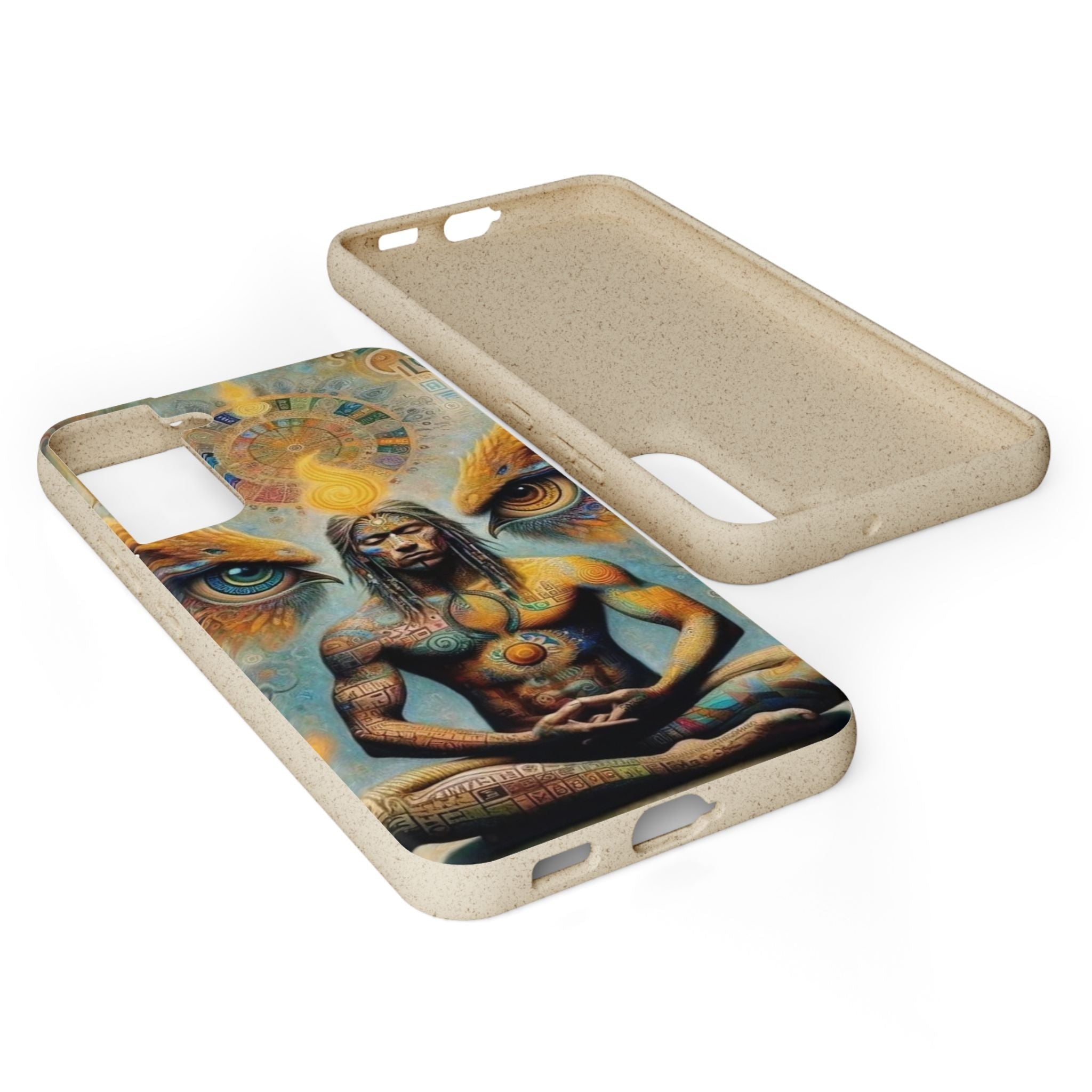 Eco-Friendly Biodegradable Phone Case with Spiritual Design Printify