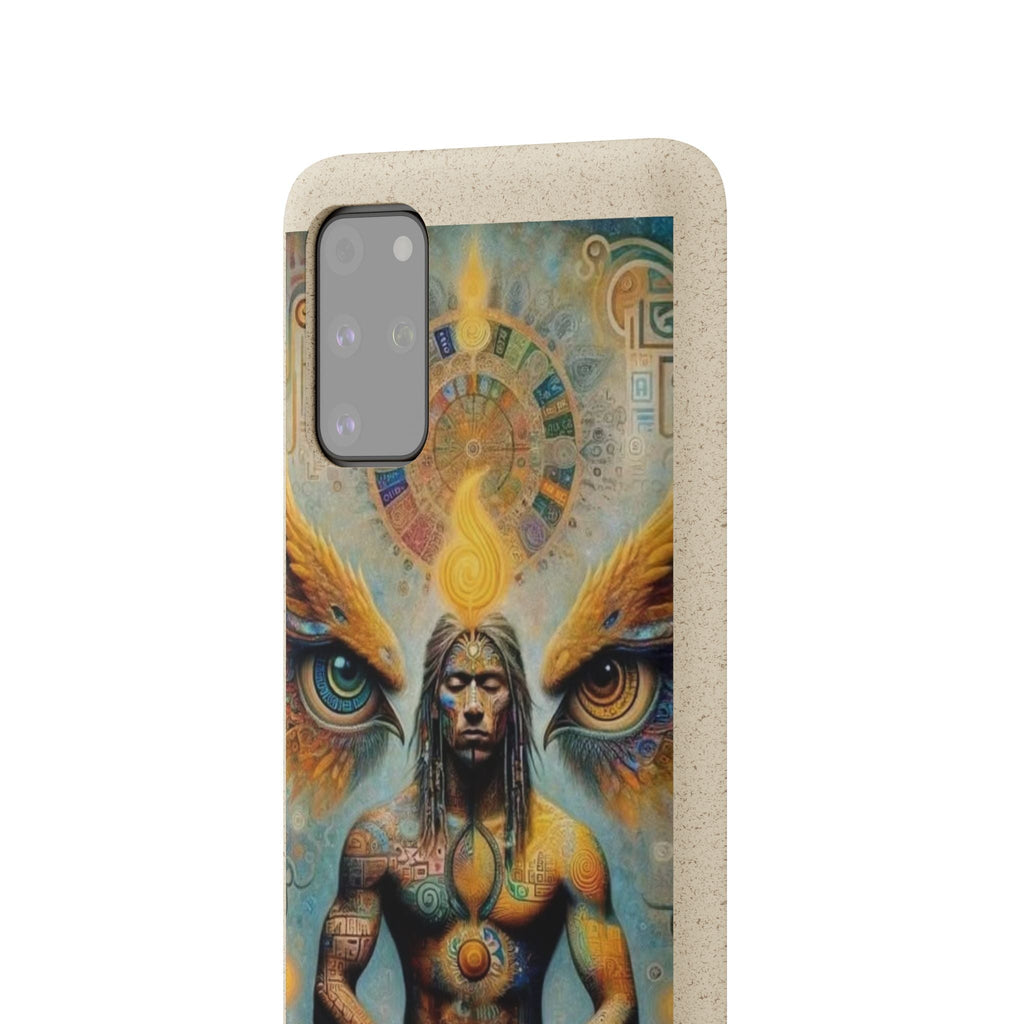 Eco-Friendly Biodegradable Phone Case with Spiritual Design Printify