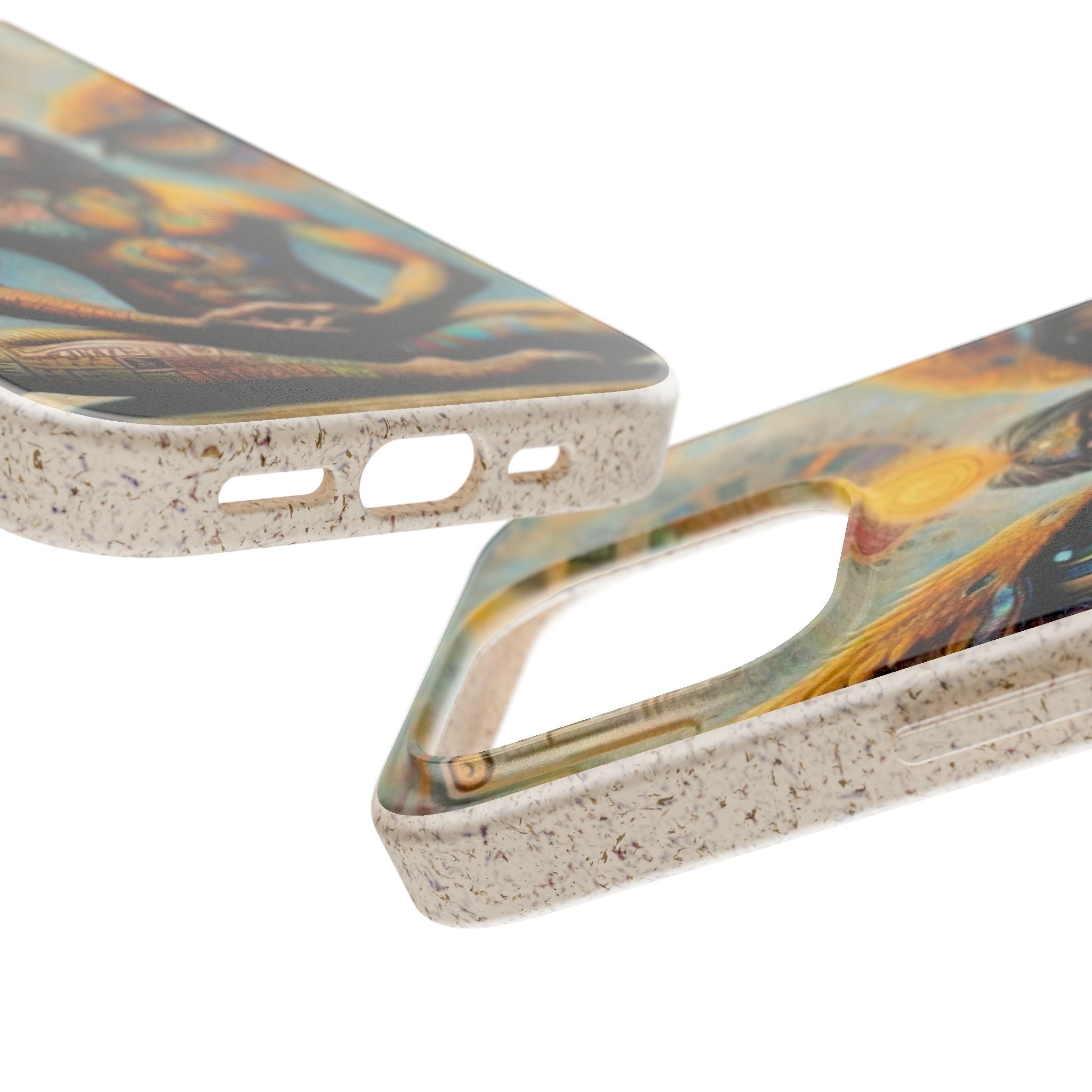 Eco-Friendly Biodegradable Phone Case with Spiritual Design Printify