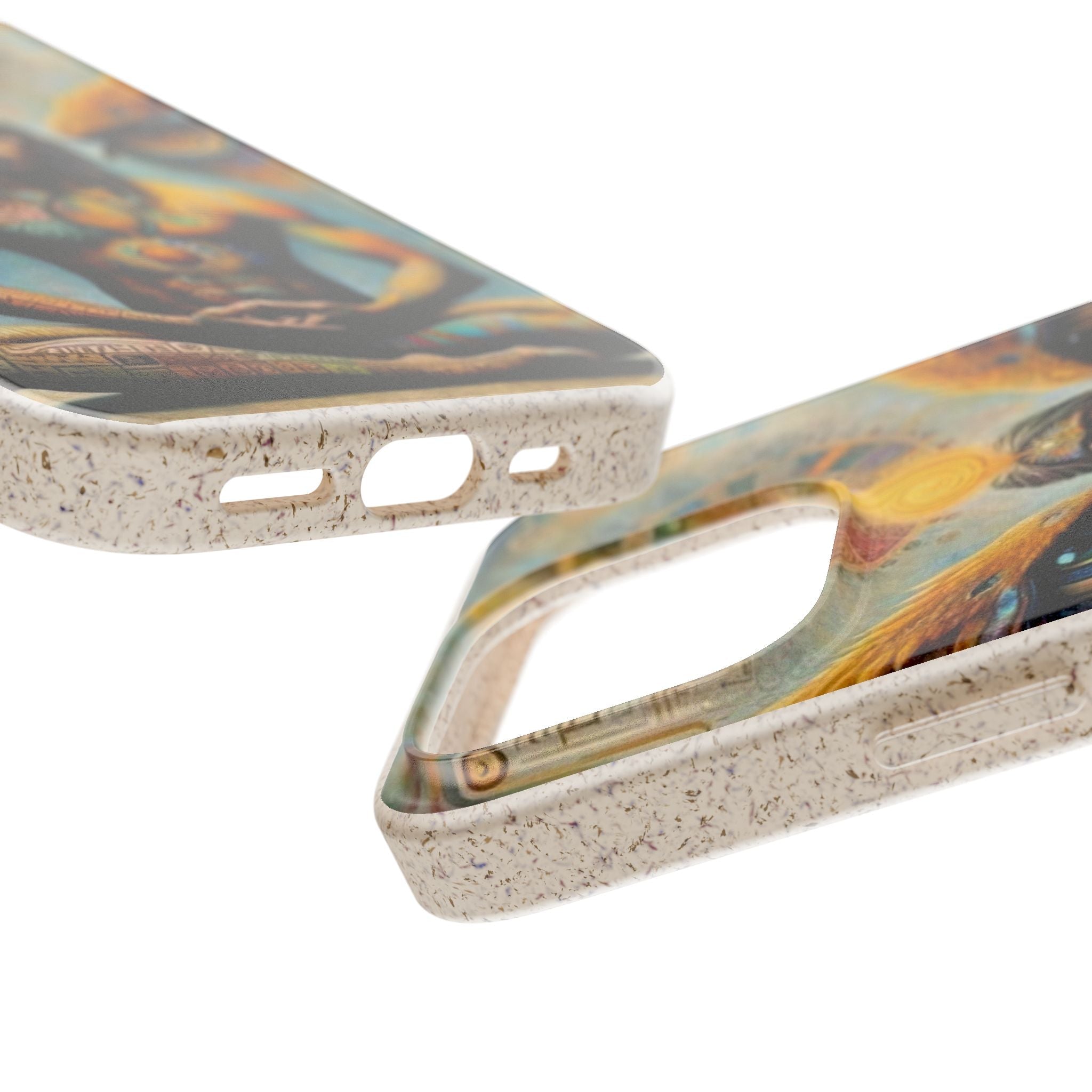 Eco-Friendly Biodegradable Phone Case with Spiritual Design Printify