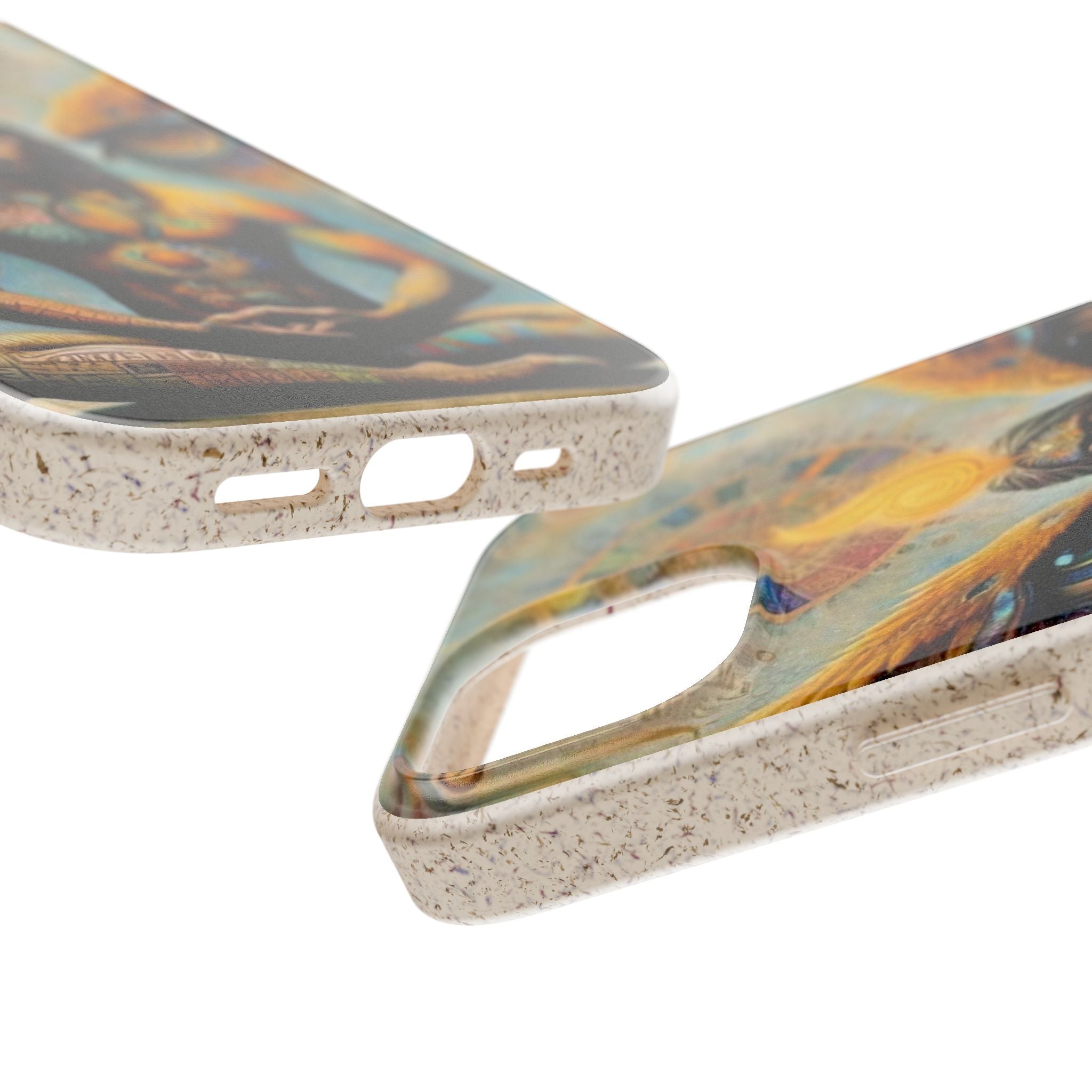 Eco-Friendly Biodegradable Phone Case with Spiritual Design Printify