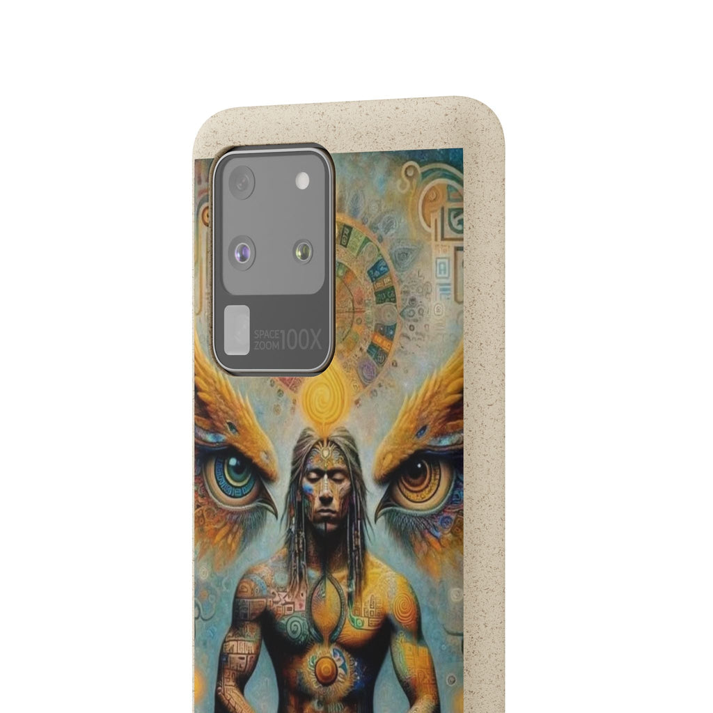 Eco-Friendly Biodegradable Phone Case with Spiritual Design Printify