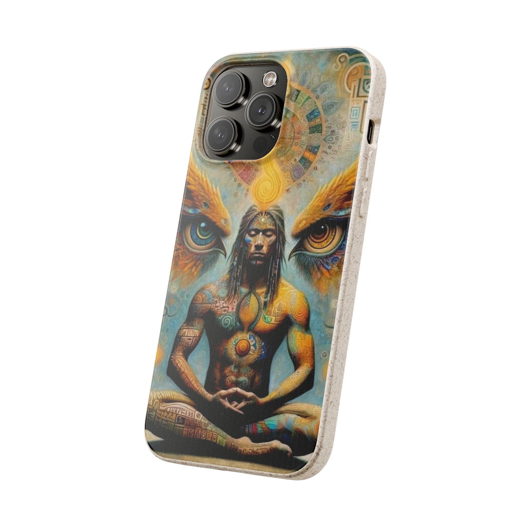 Eco-Friendly Biodegradable Phone Case with Spiritual Design Printify