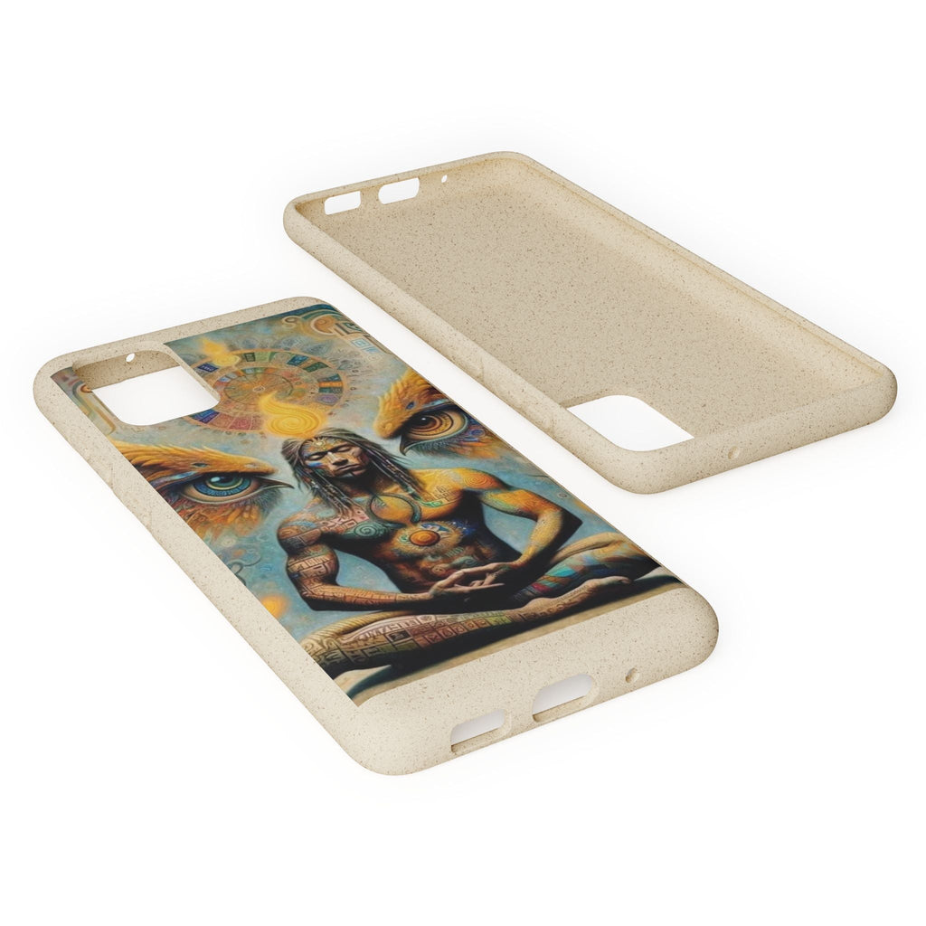 Eco-Friendly Biodegradable Phone Case with Spiritual Design Printify