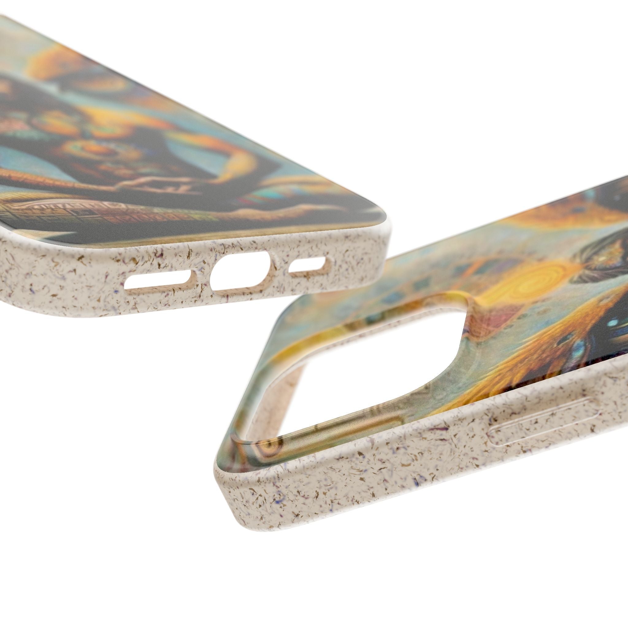 Eco-Friendly Biodegradable Phone Case with Spiritual Design Printify