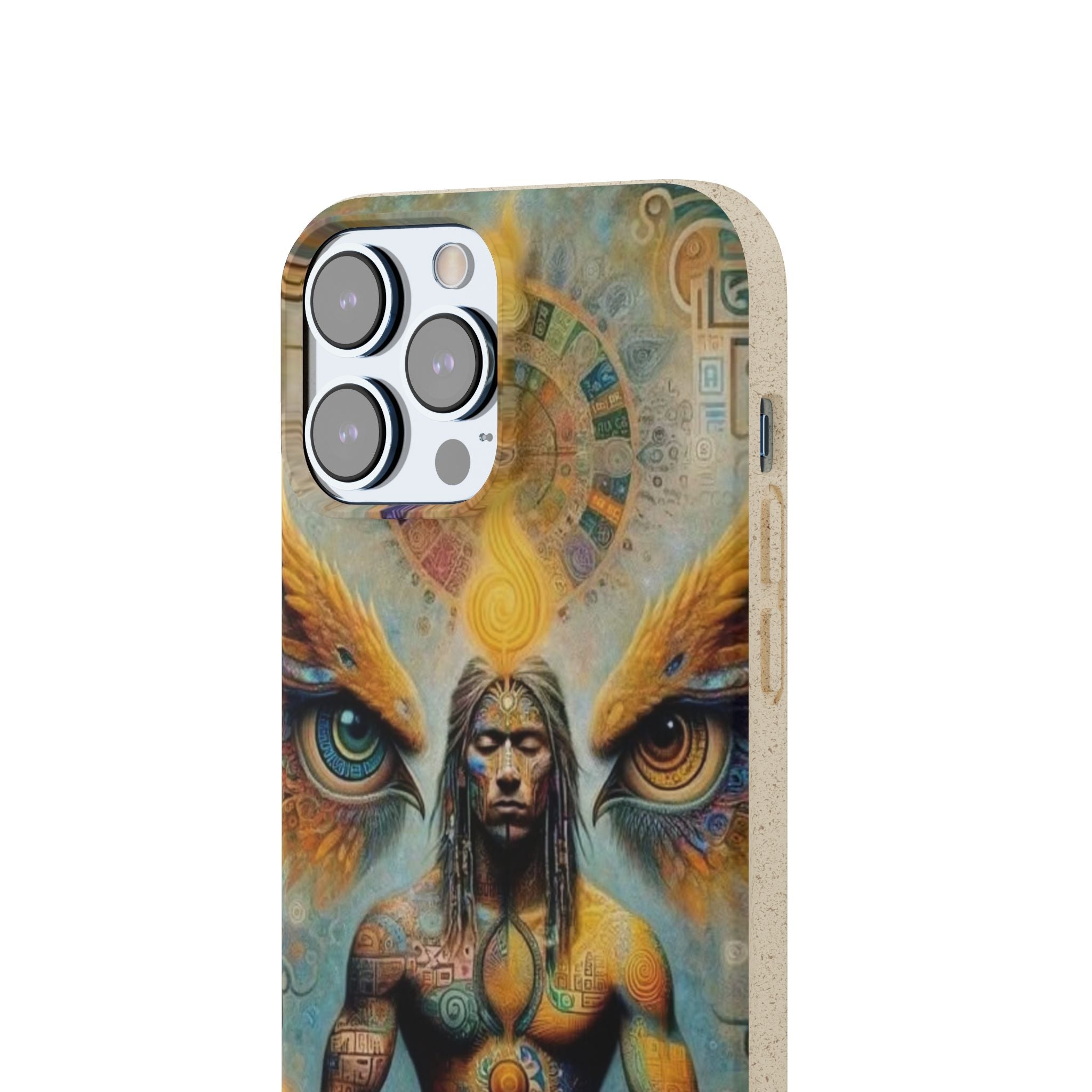 Eco-Friendly Biodegradable Phone Case with Spiritual Design Printify