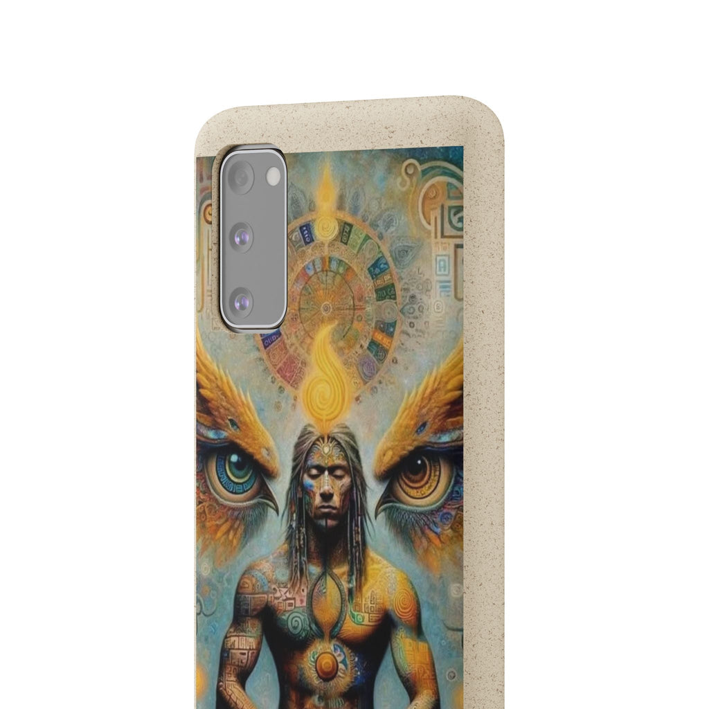 Eco-Friendly Biodegradable Phone Case with Spiritual Design Printify