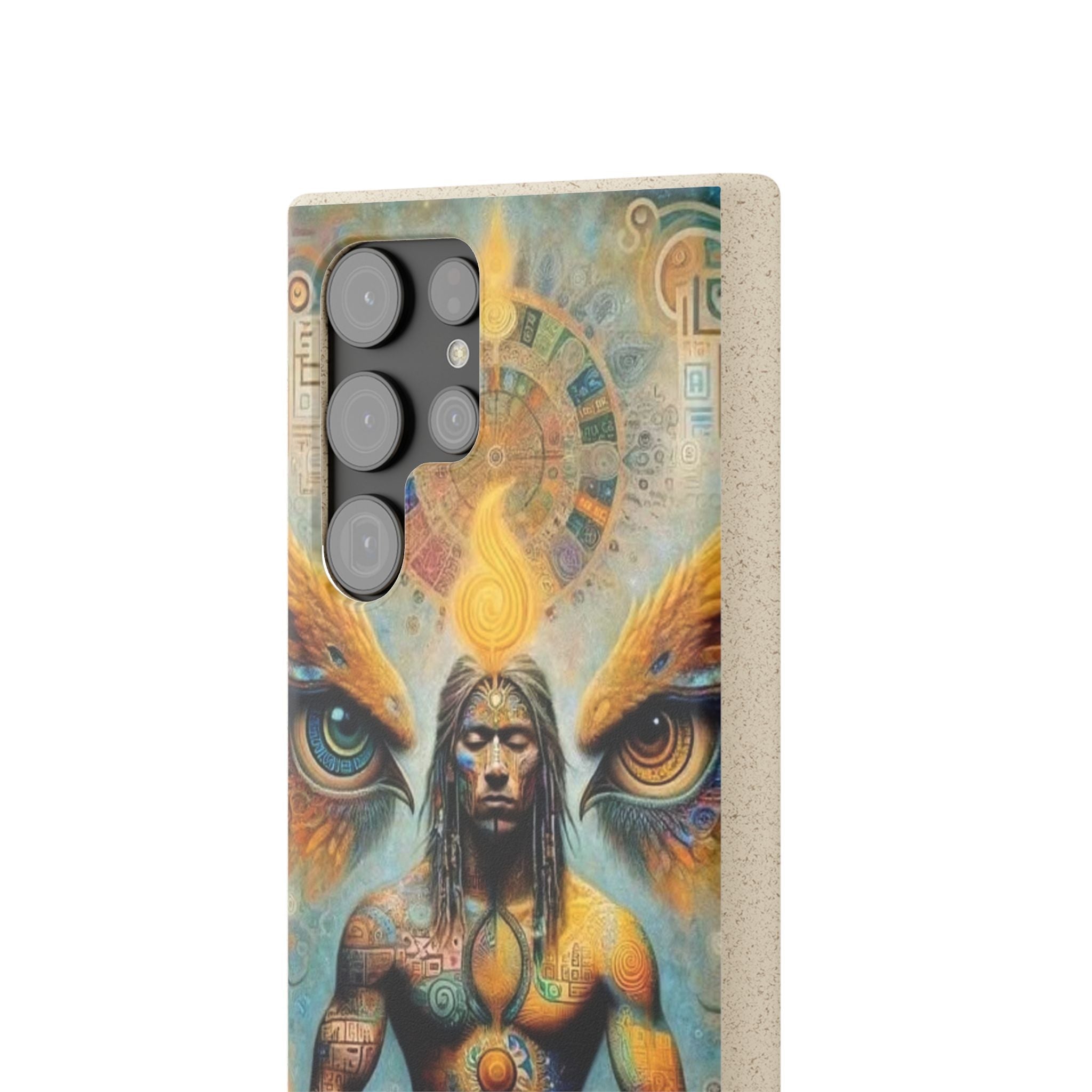 Eco-Friendly Biodegradable Phone Case with Spiritual Design Printify