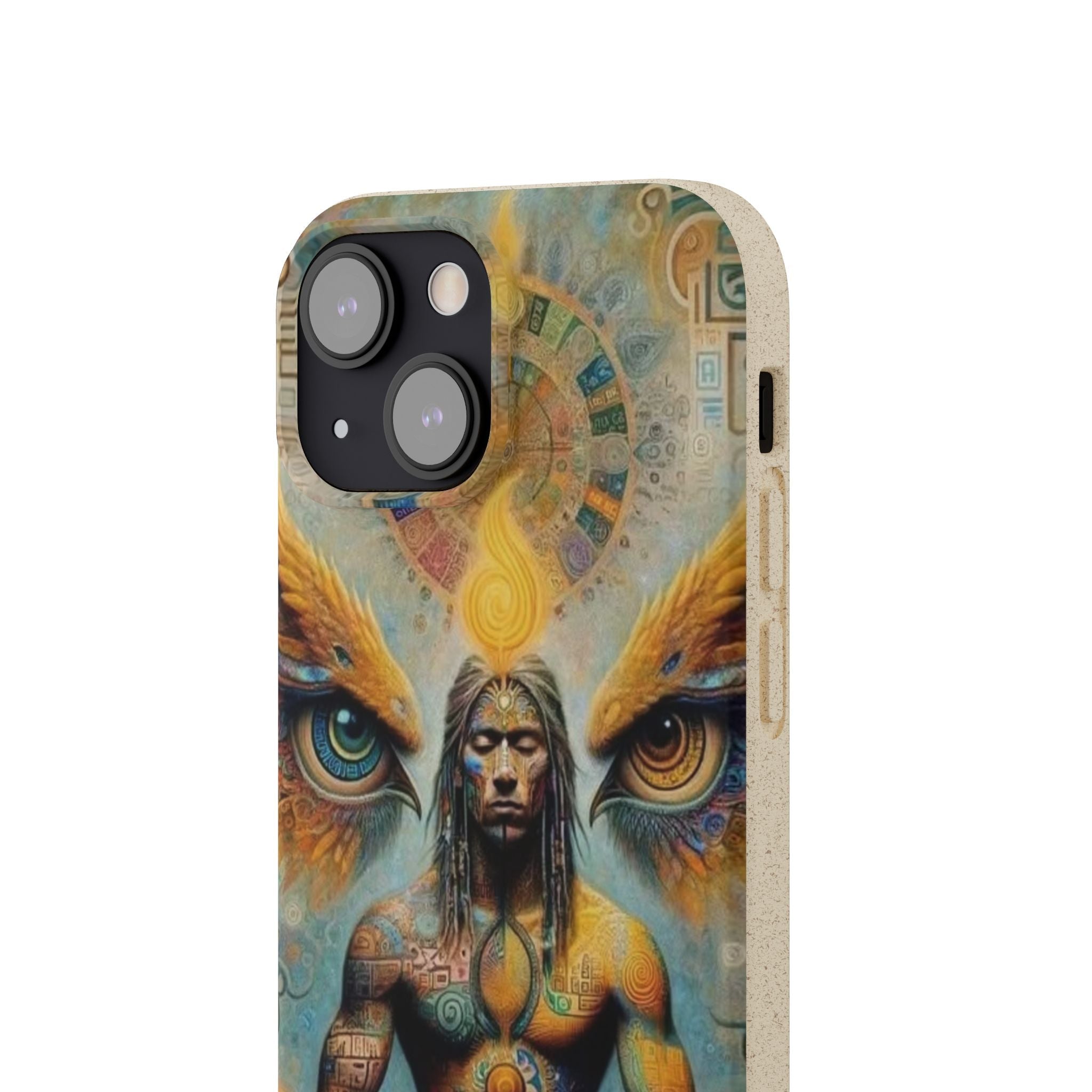 Eco-Friendly Biodegradable Phone Case with Spiritual Design Printify