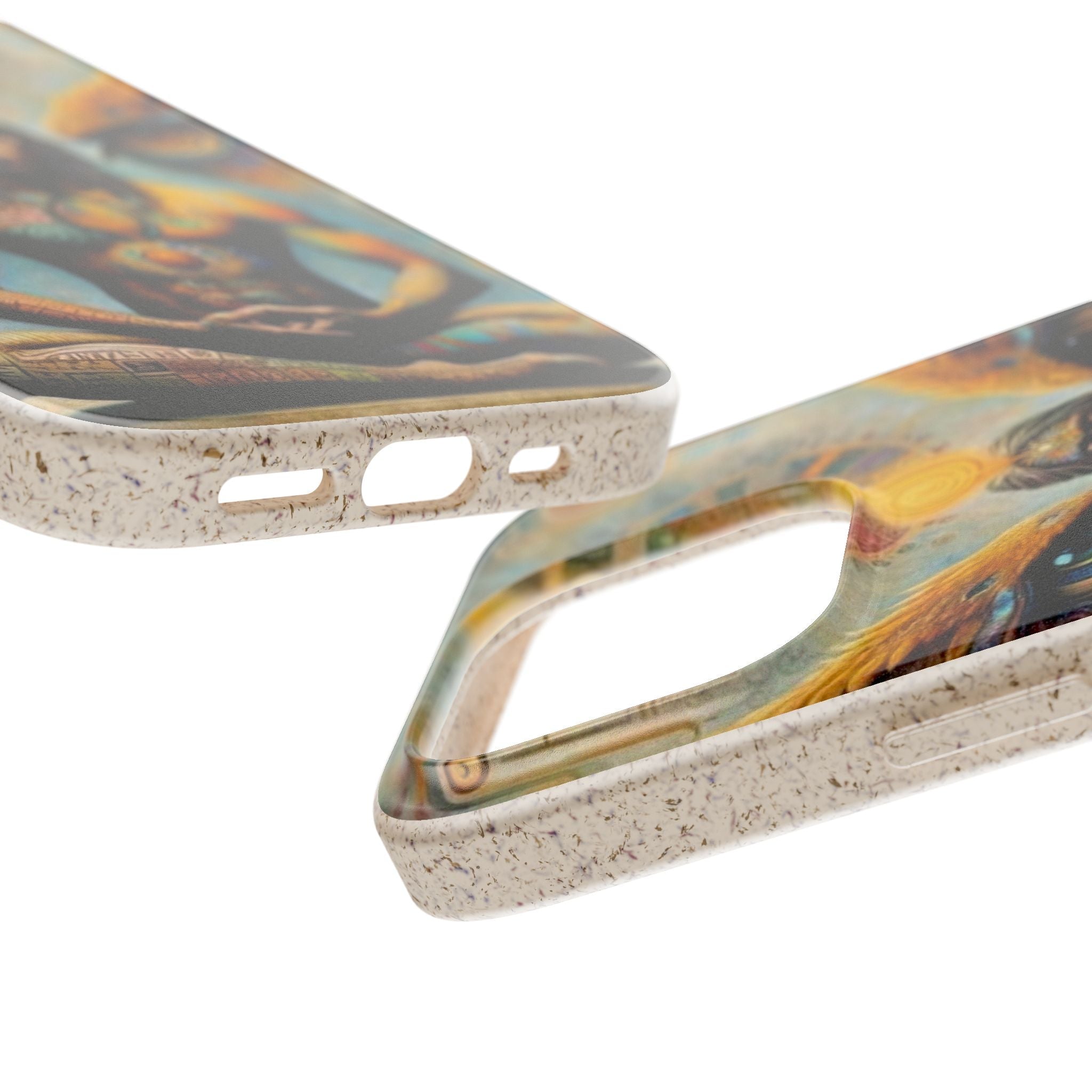 Eco-Friendly Biodegradable Phone Case with Spiritual Design Printify