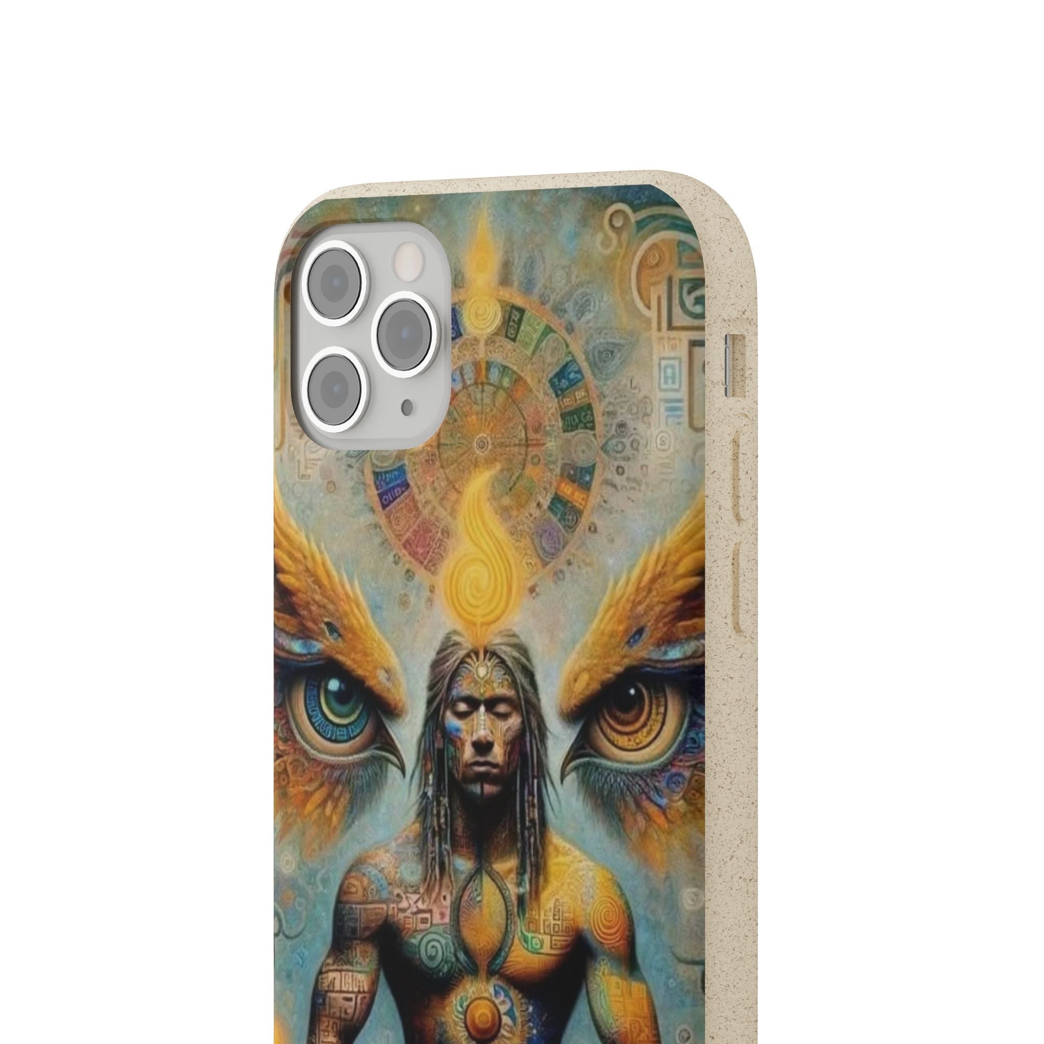 Eco-Friendly Biodegradable Phone Case with Spiritual Design Printify