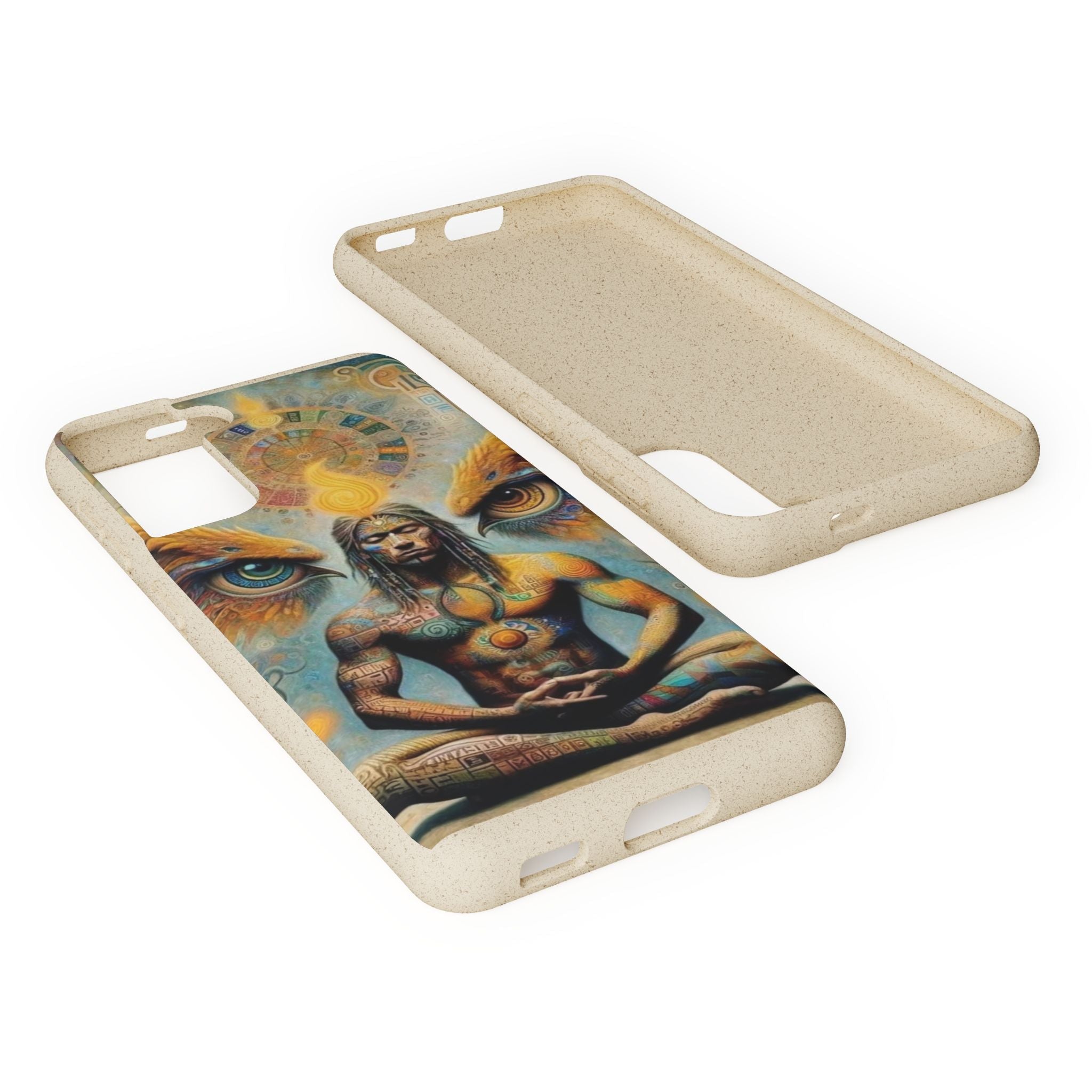 Eco-Friendly Biodegradable Phone Case with Spiritual Design Printify