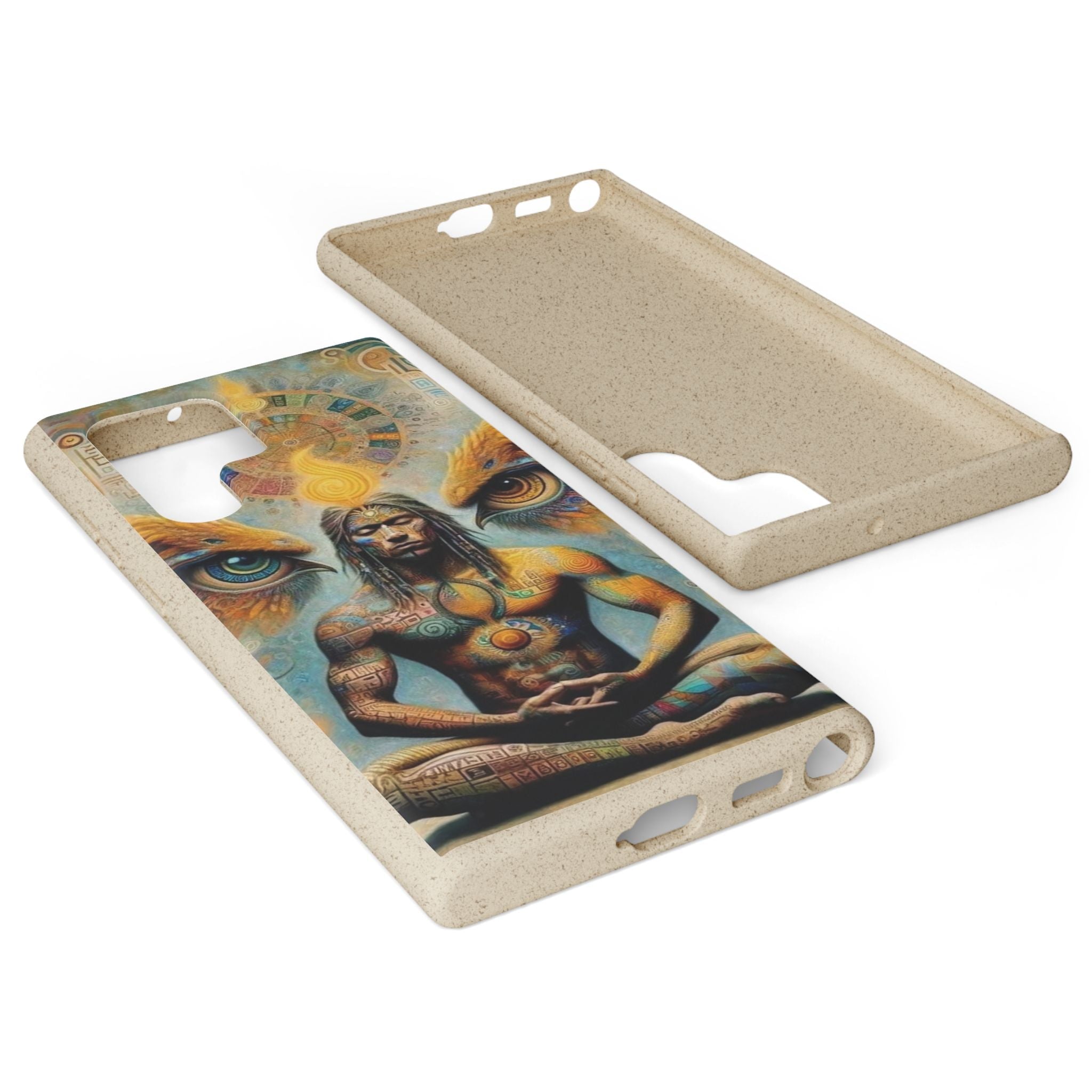 Eco-Friendly Biodegradable Phone Case with Spiritual Design Printify