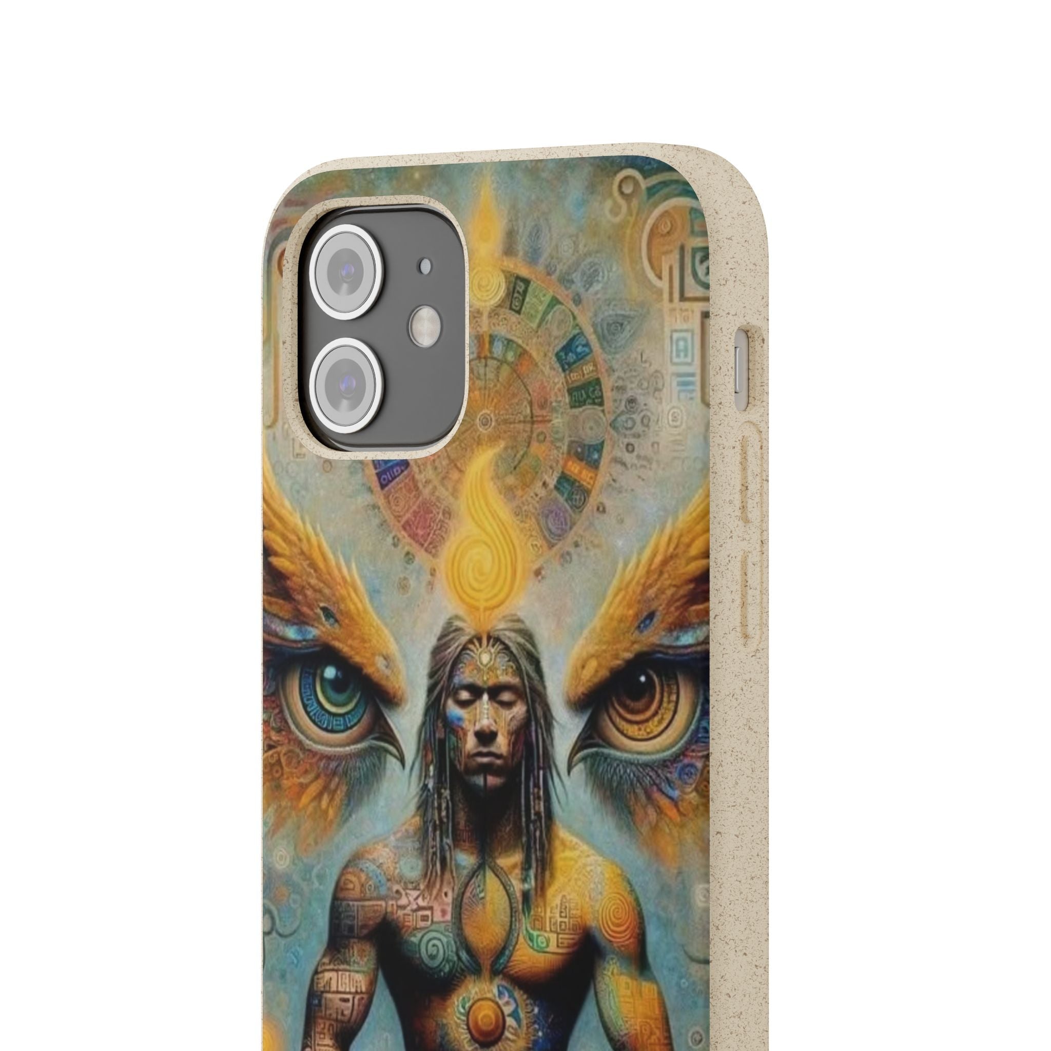 Eco-Friendly Biodegradable Phone Case with Spiritual Design Printify