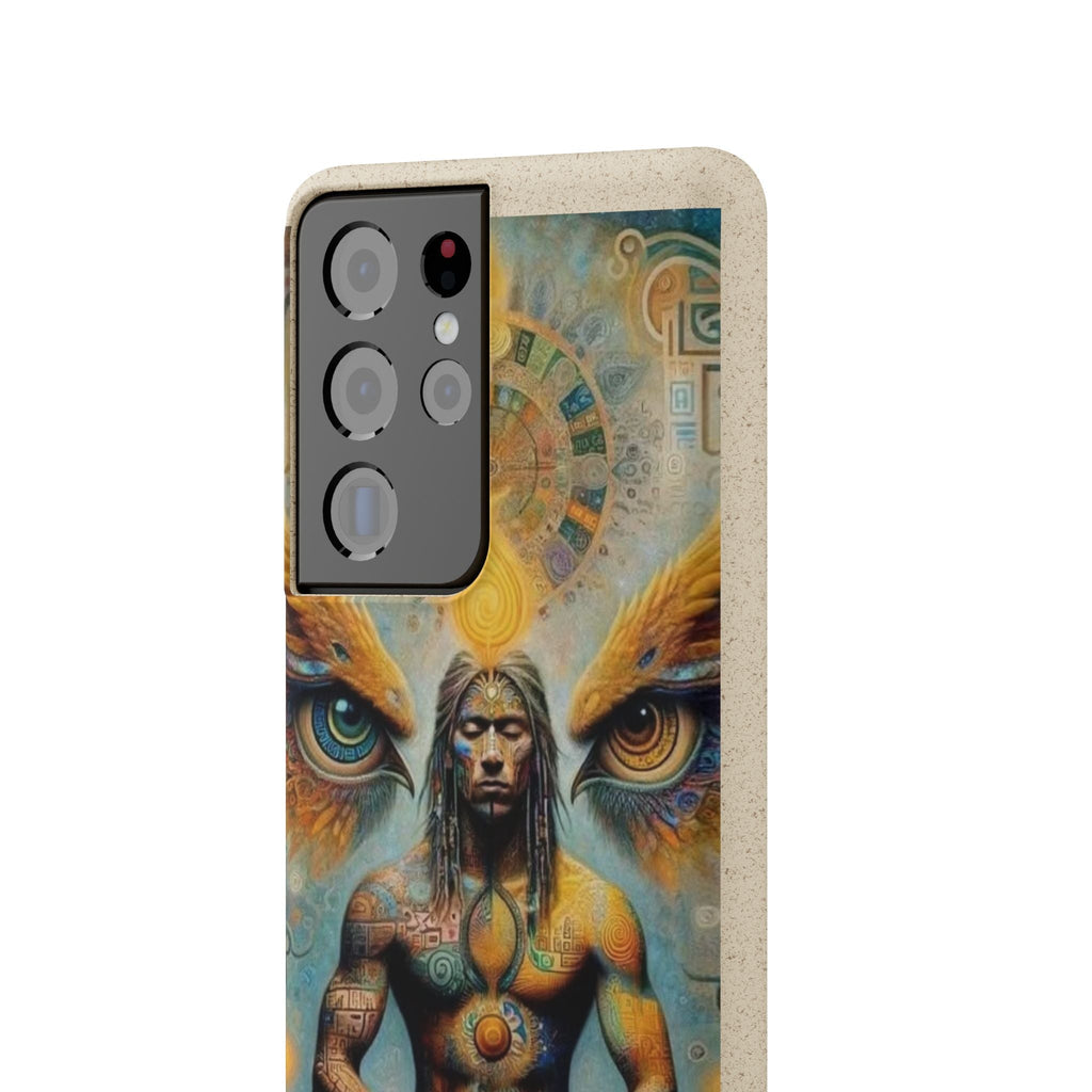 Eco-Friendly Biodegradable Phone Case with Spiritual Design Printify