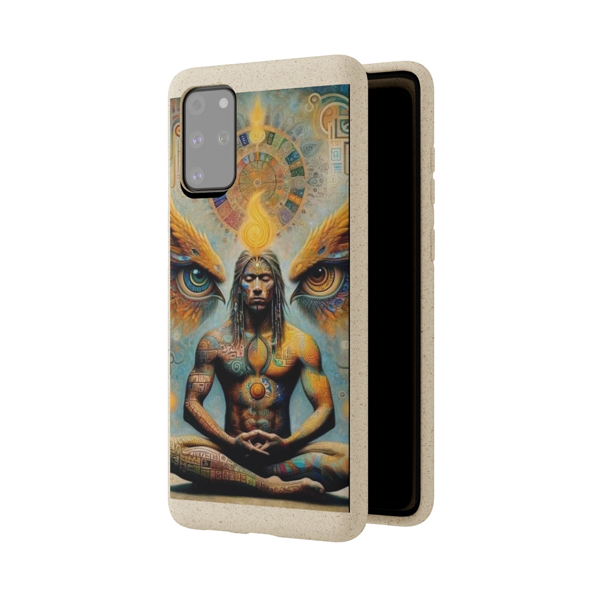 Eco-Friendly Biodegradable Phone Case with Spiritual Design Printify