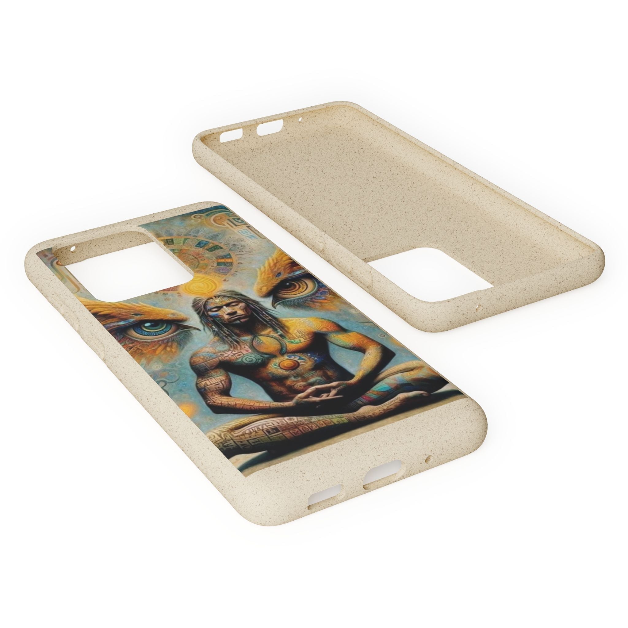 Eco-Friendly Biodegradable Phone Case with Spiritual Design Printify