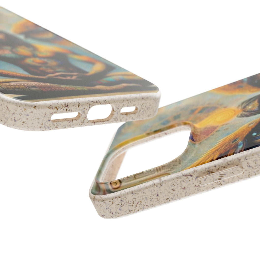 Eco-Friendly Biodegradable Phone Case with Spiritual Design Printify