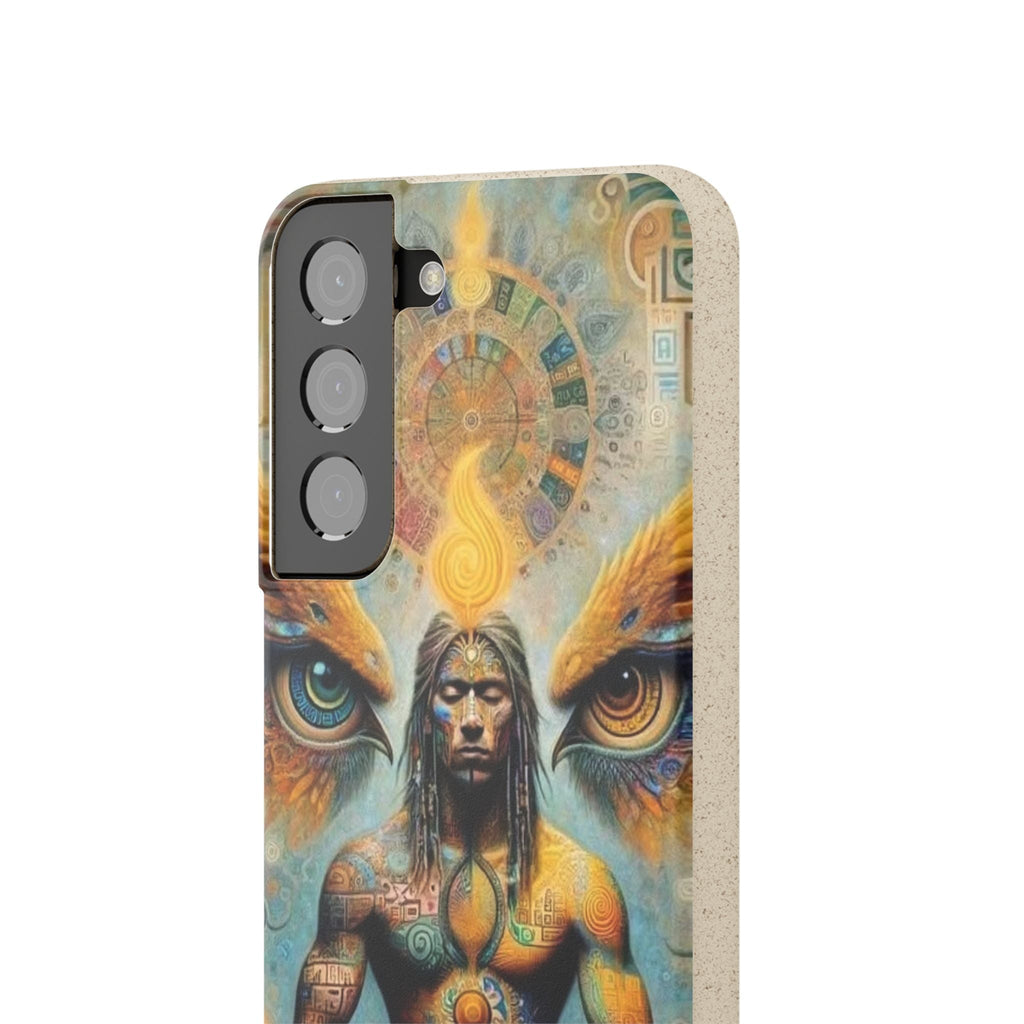 Eco-Friendly Biodegradable Phone Case with Spiritual Design Printify