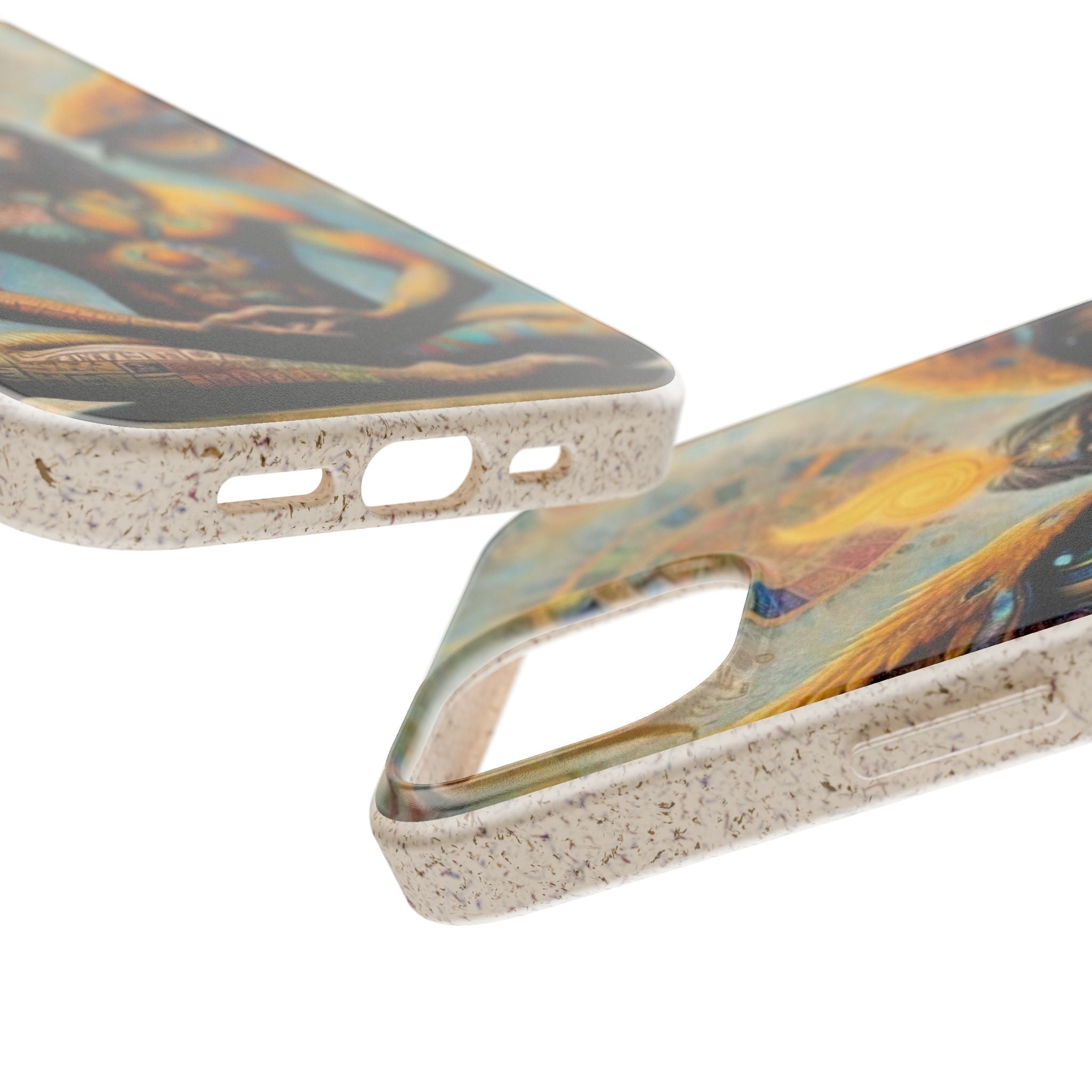 Eco-Friendly Biodegradable Phone Case with Spiritual Design Printify