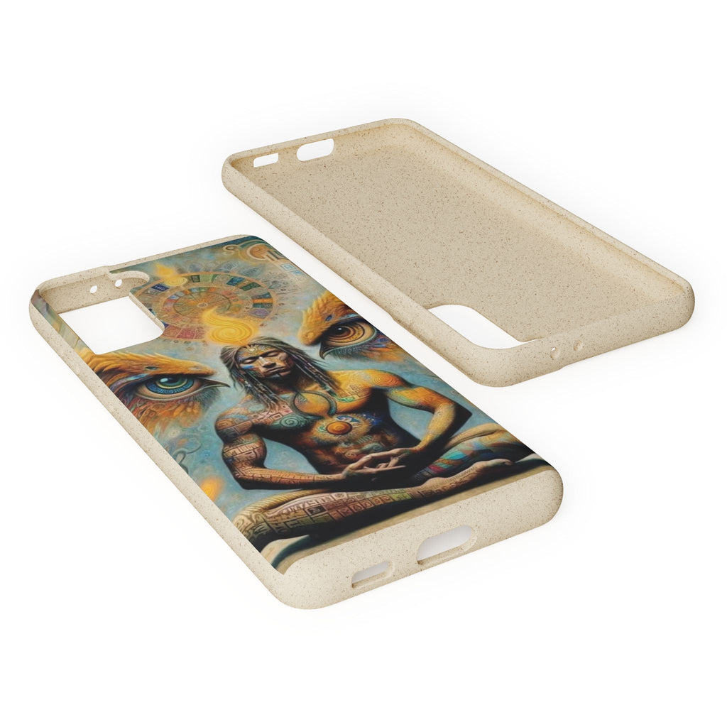 Eco-Friendly Biodegradable Phone Case with Spiritual Design Printify