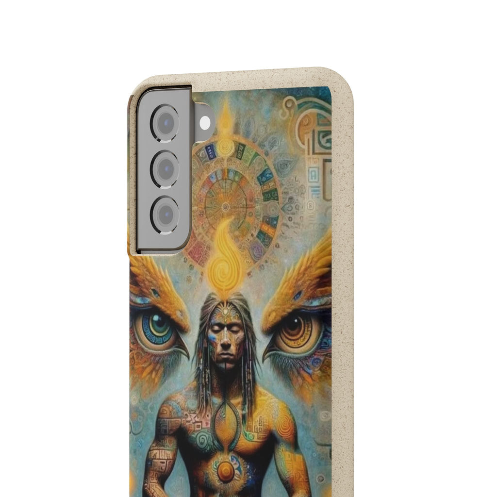 Eco-Friendly Biodegradable Phone Case with Spiritual Design Printify