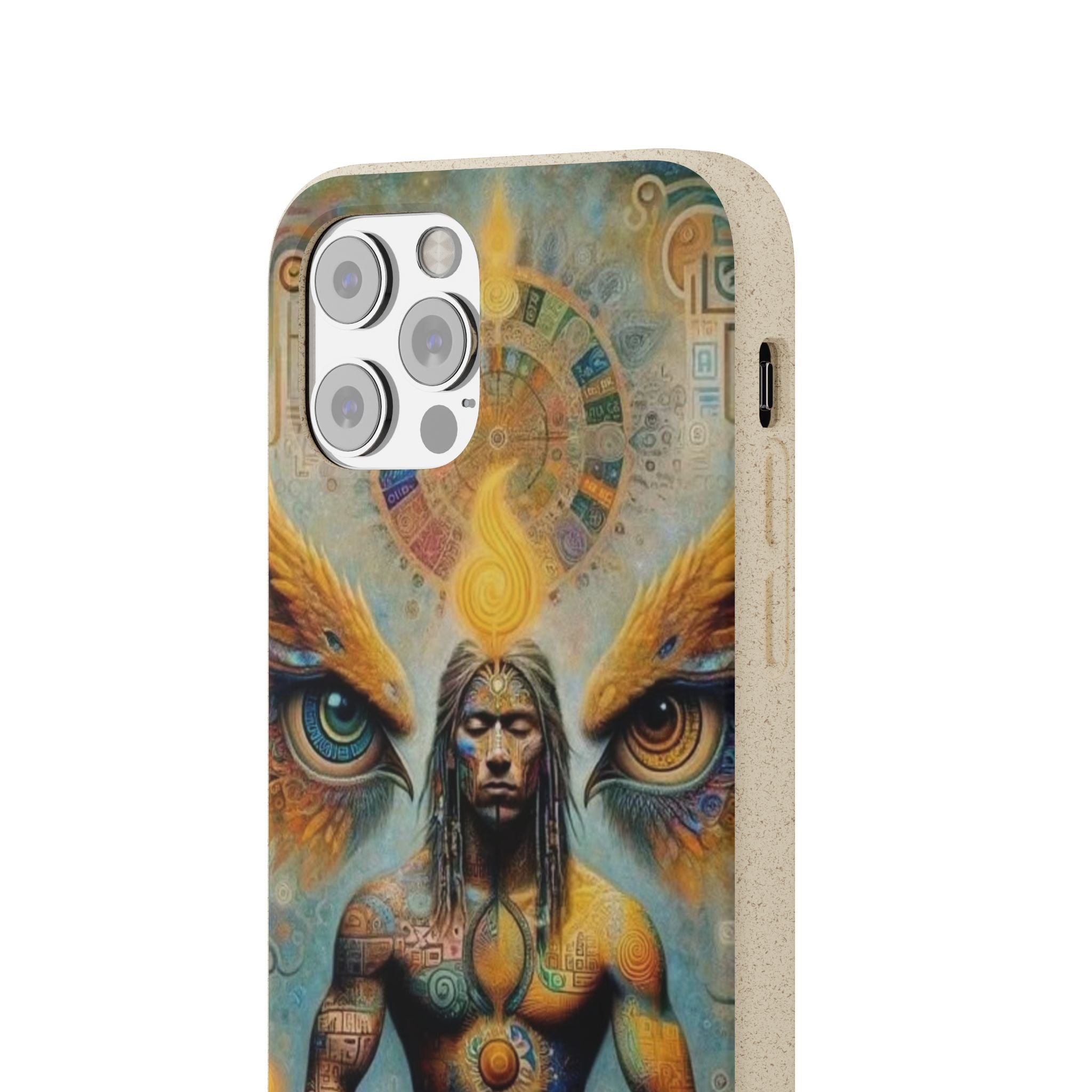 Eco-Friendly Biodegradable Phone Case with Spiritual Design Printify
