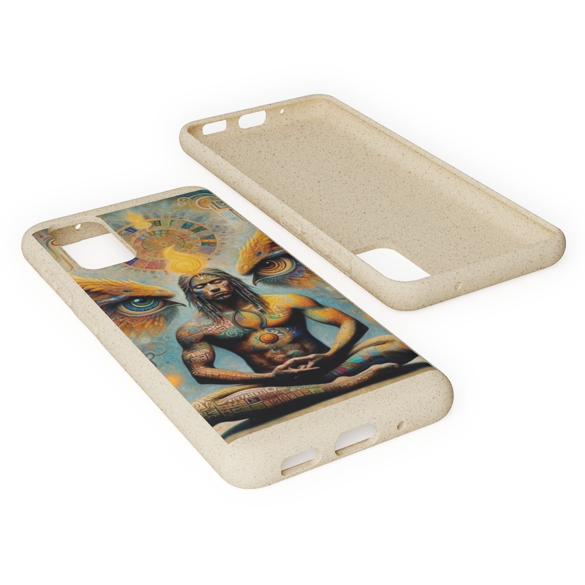 Eco-Friendly Biodegradable Phone Case with Spiritual Design Printify