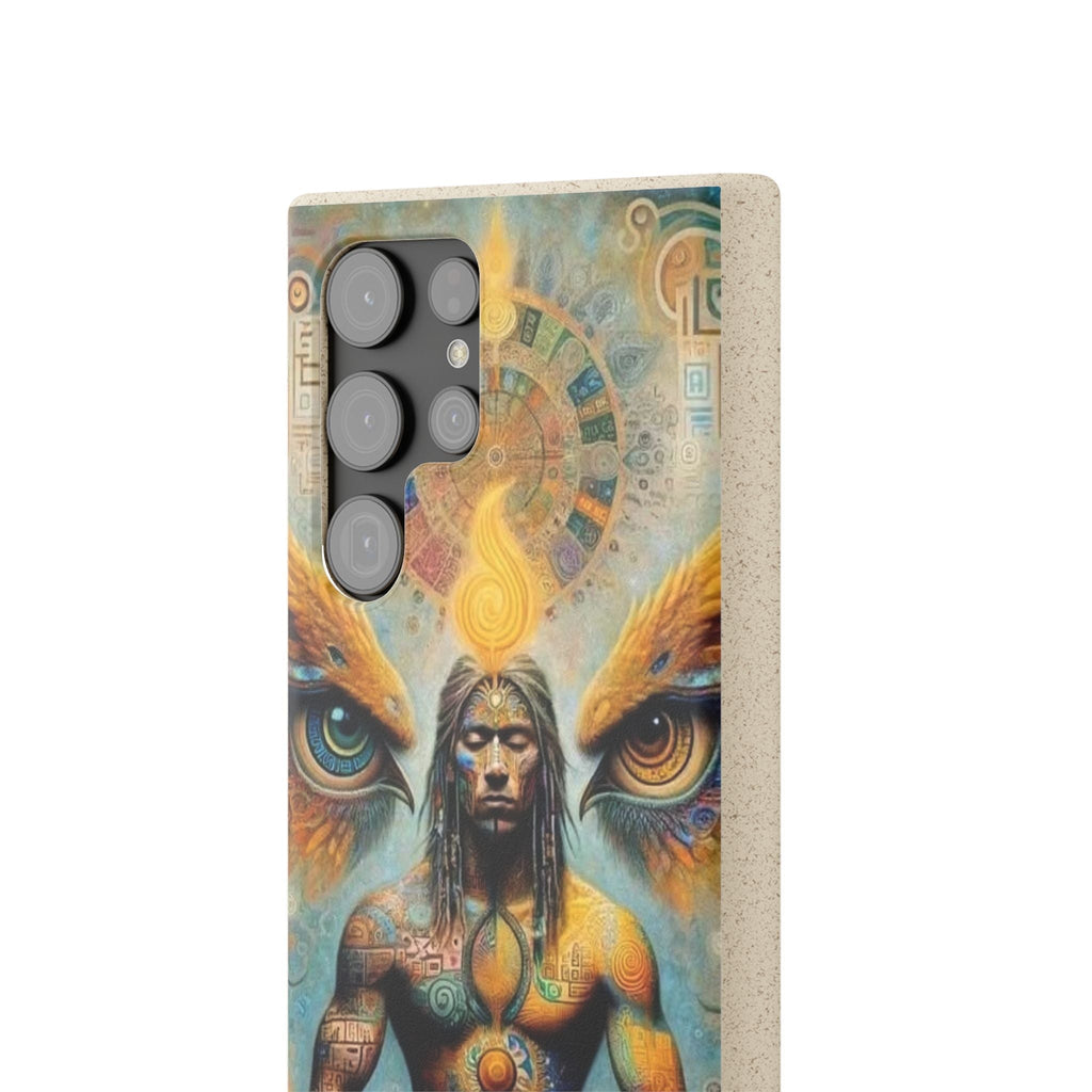 Eco-Friendly Biodegradable Phone Case with Spiritual Design Printify