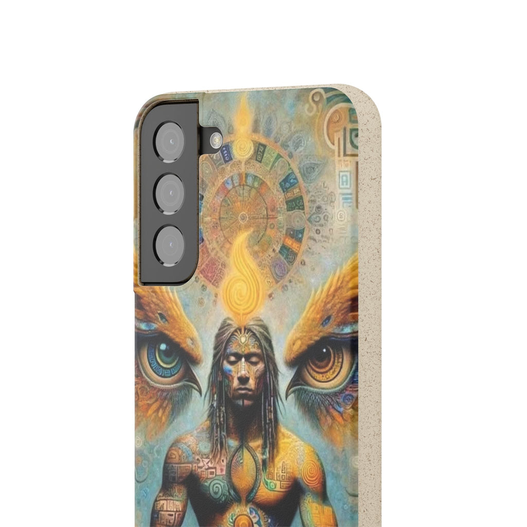 Eco-Friendly Biodegradable Phone Case with Spiritual Design Printify