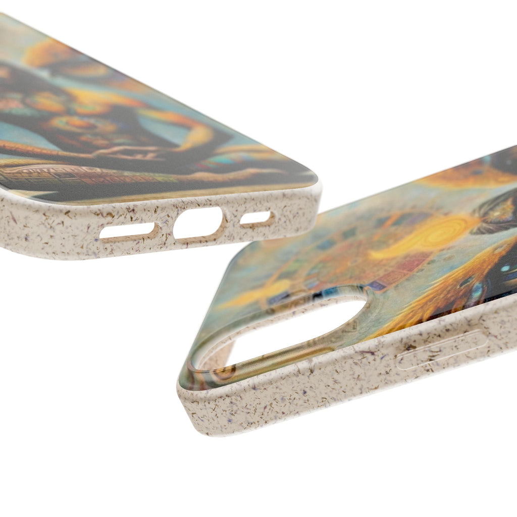 Eco-Friendly Biodegradable Phone Case with Spiritual Design Printify
