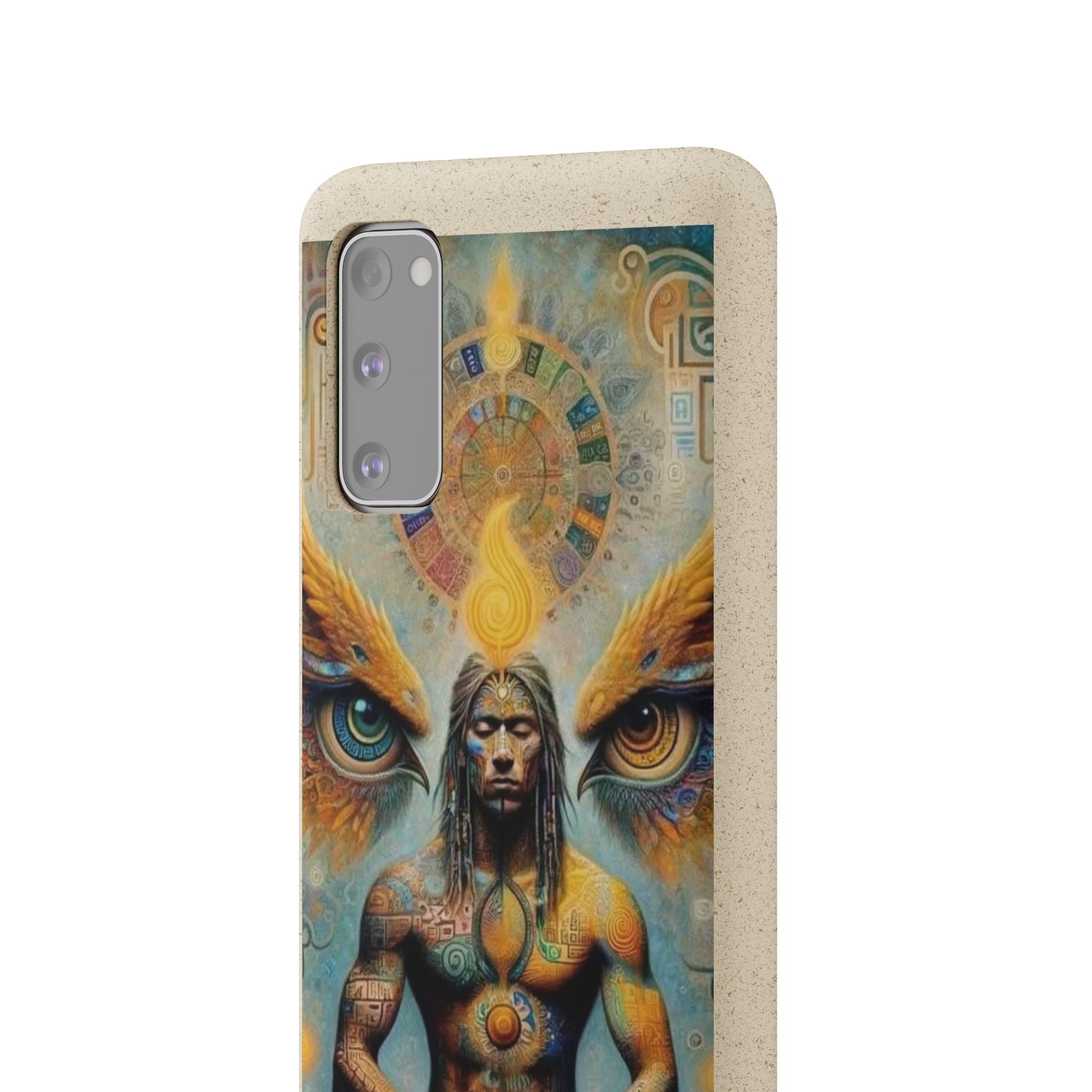 Eco-Friendly Biodegradable Phone Case with Spiritual Design Printify