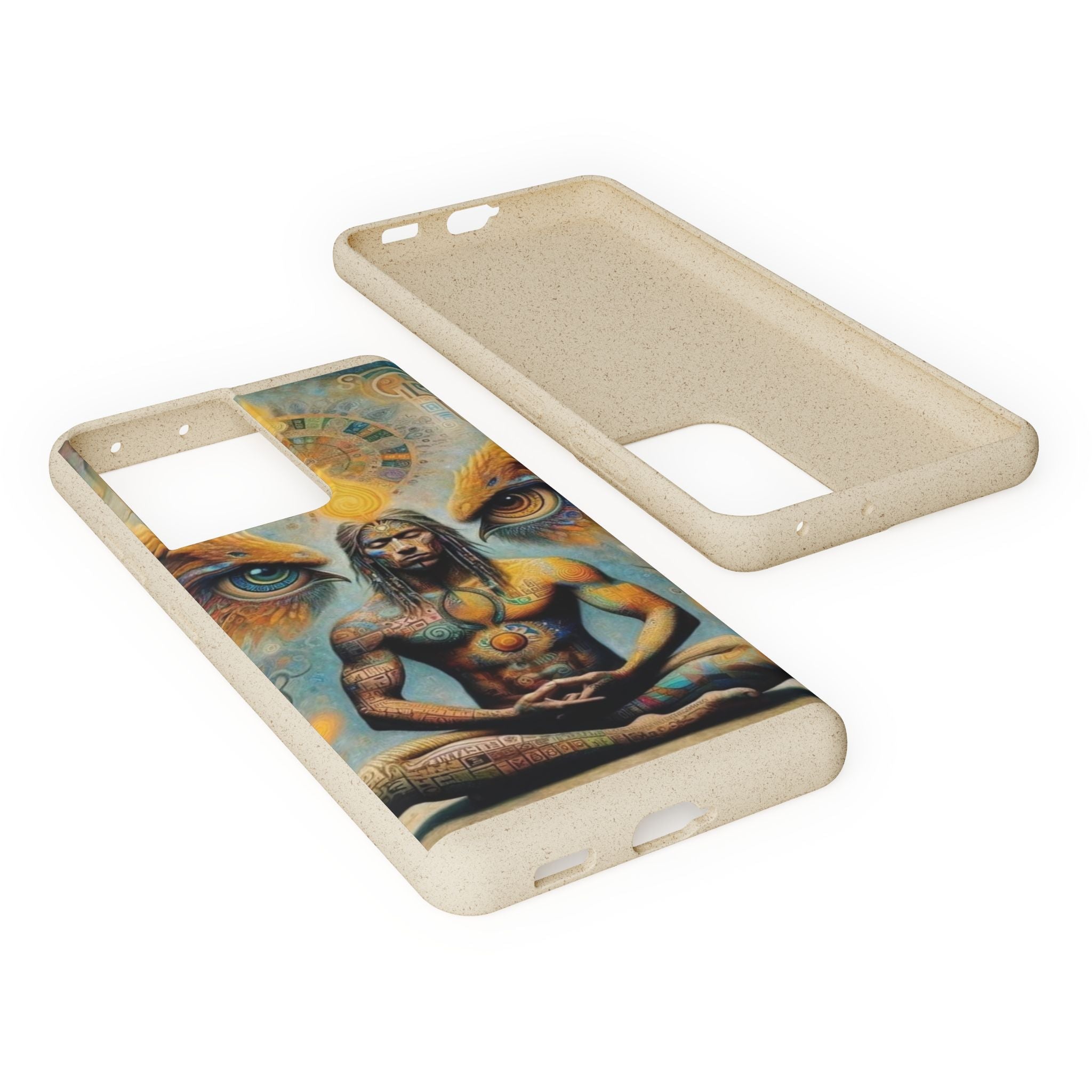 Eco-Friendly Biodegradable Phone Case with Spiritual Design Printify