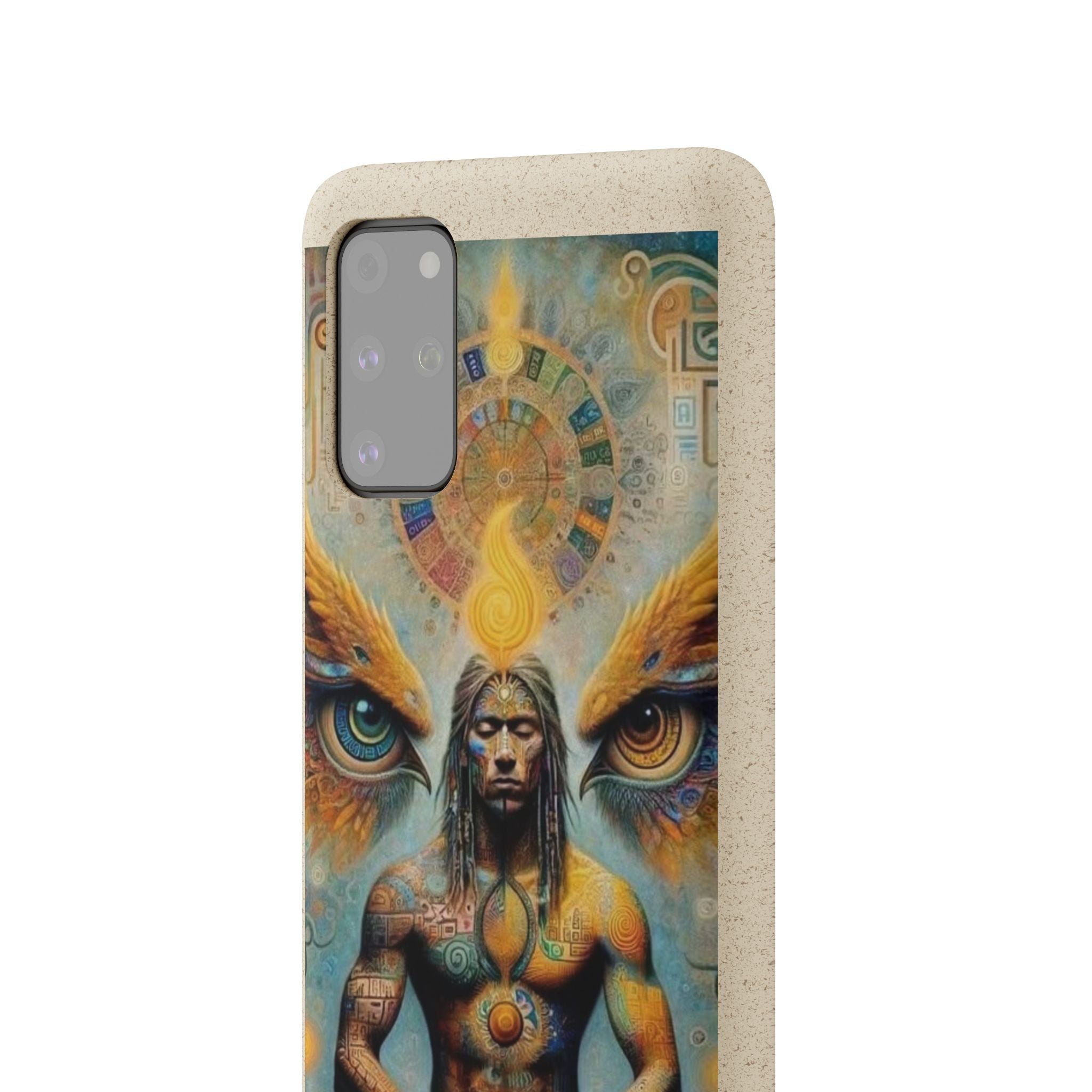 Eco-Friendly Biodegradable Phone Case with Spiritual Design Printify
