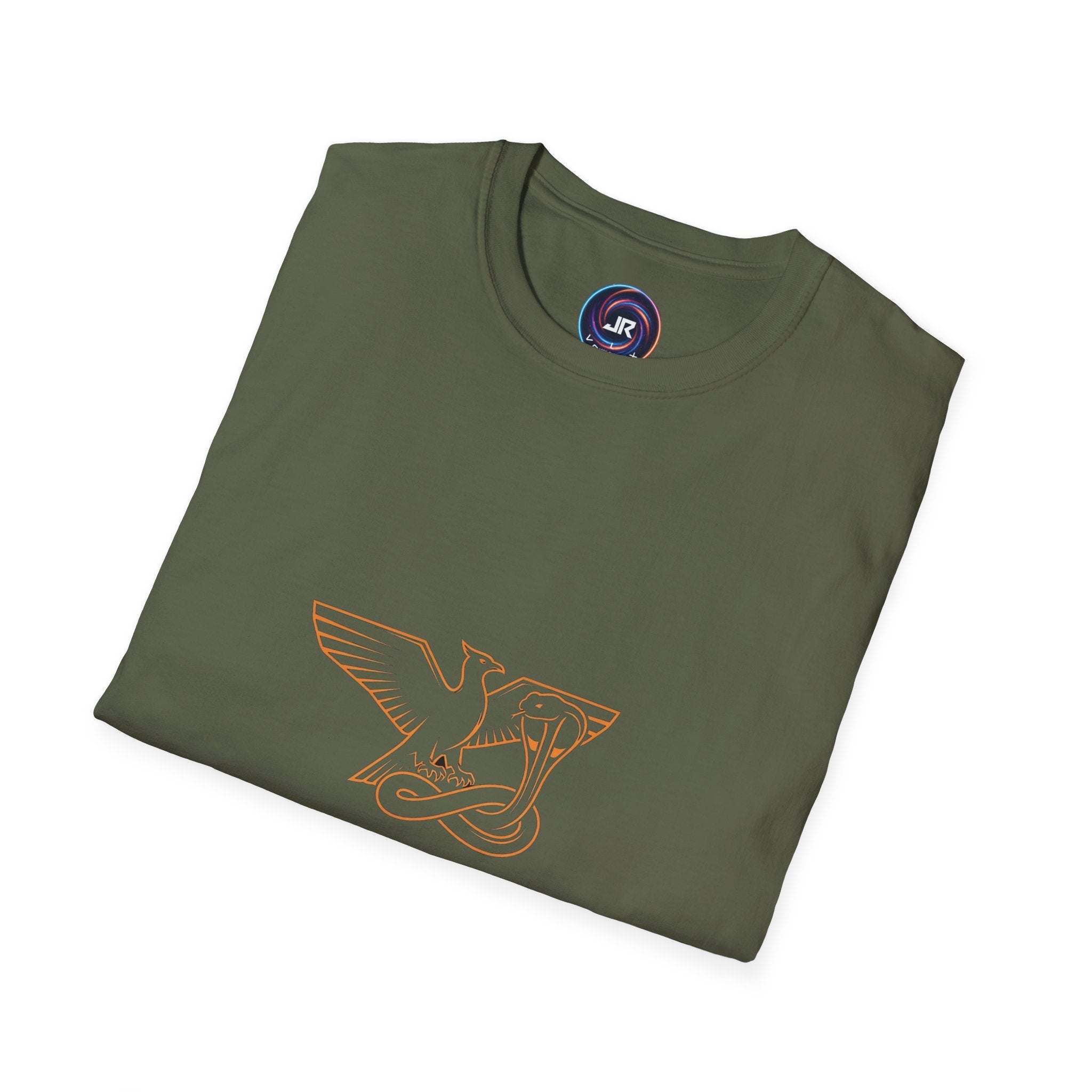 Egypt Travel T-Shirt — Minimal Egyptian Bird Graphic Tee Printify