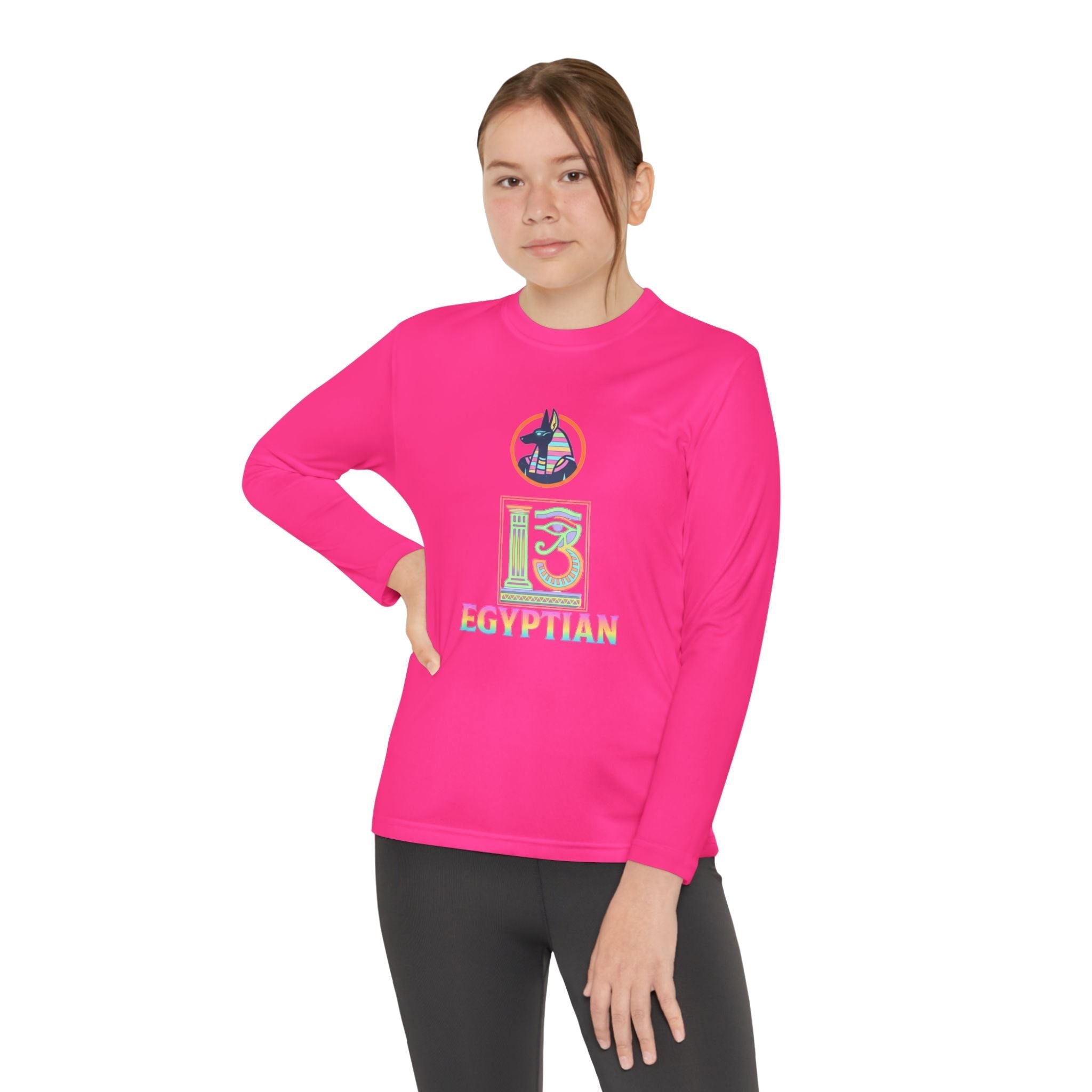Youth Long Sleeve Competitor Tee Printify