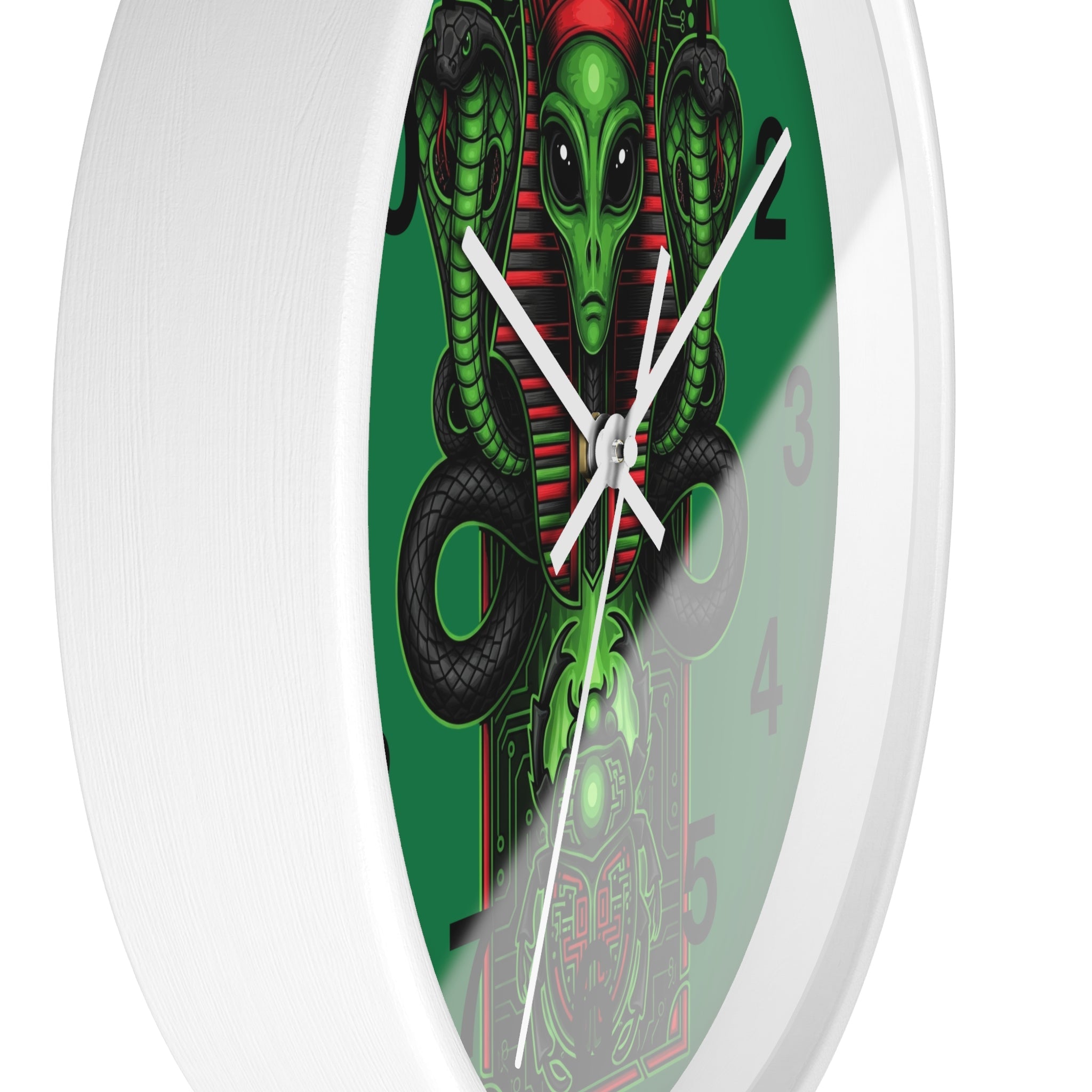 Egyptian alien Wall Clock Printify
