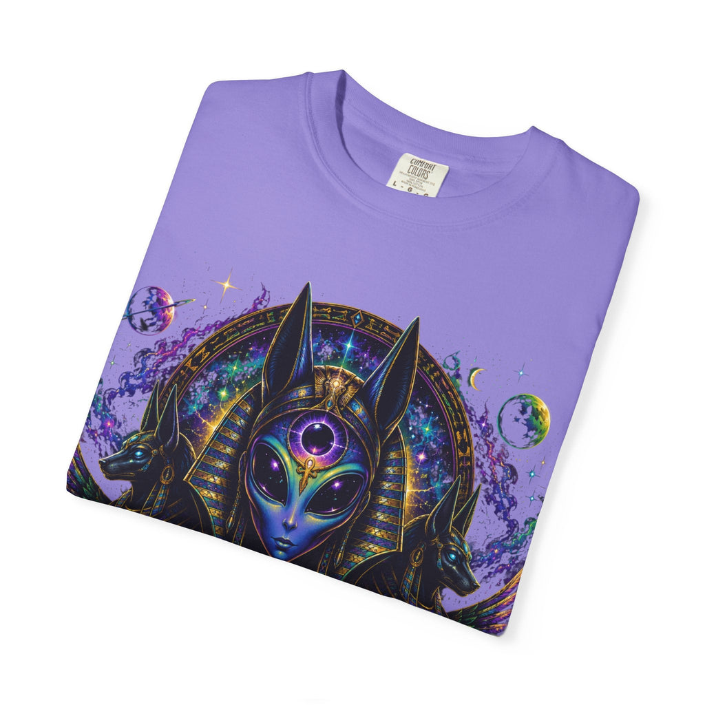 Egyptian Anubis Mystic T-Shirt — Psychedelic Spiritual Graphic Tee