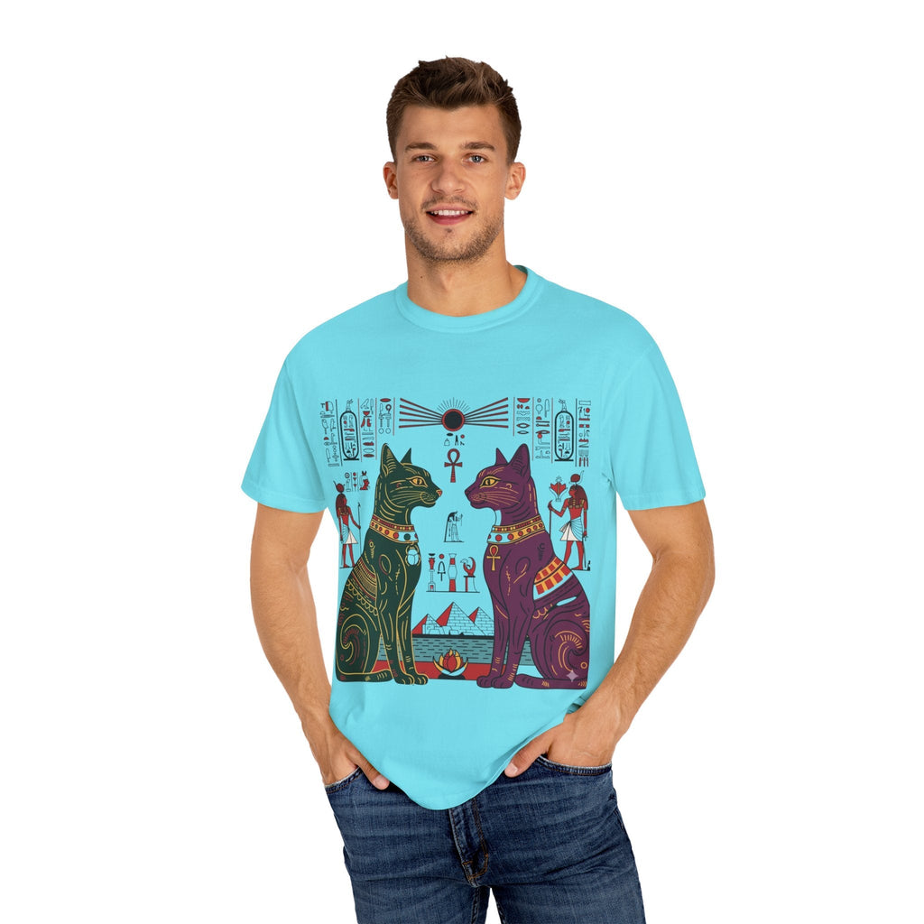 Egyptian Cat Guardian Tee (Vintage Retro) Printify