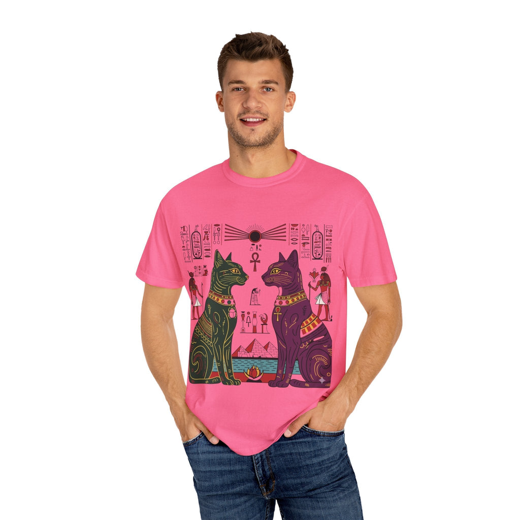 Egyptian Cat Guardian Tee (Vintage Retro) Printify