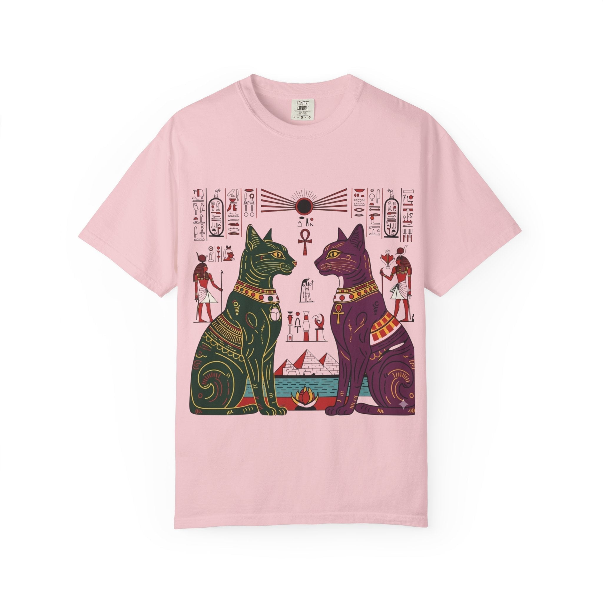 Egyptian Cat Guardian Tee (Vintage Retro) Printify