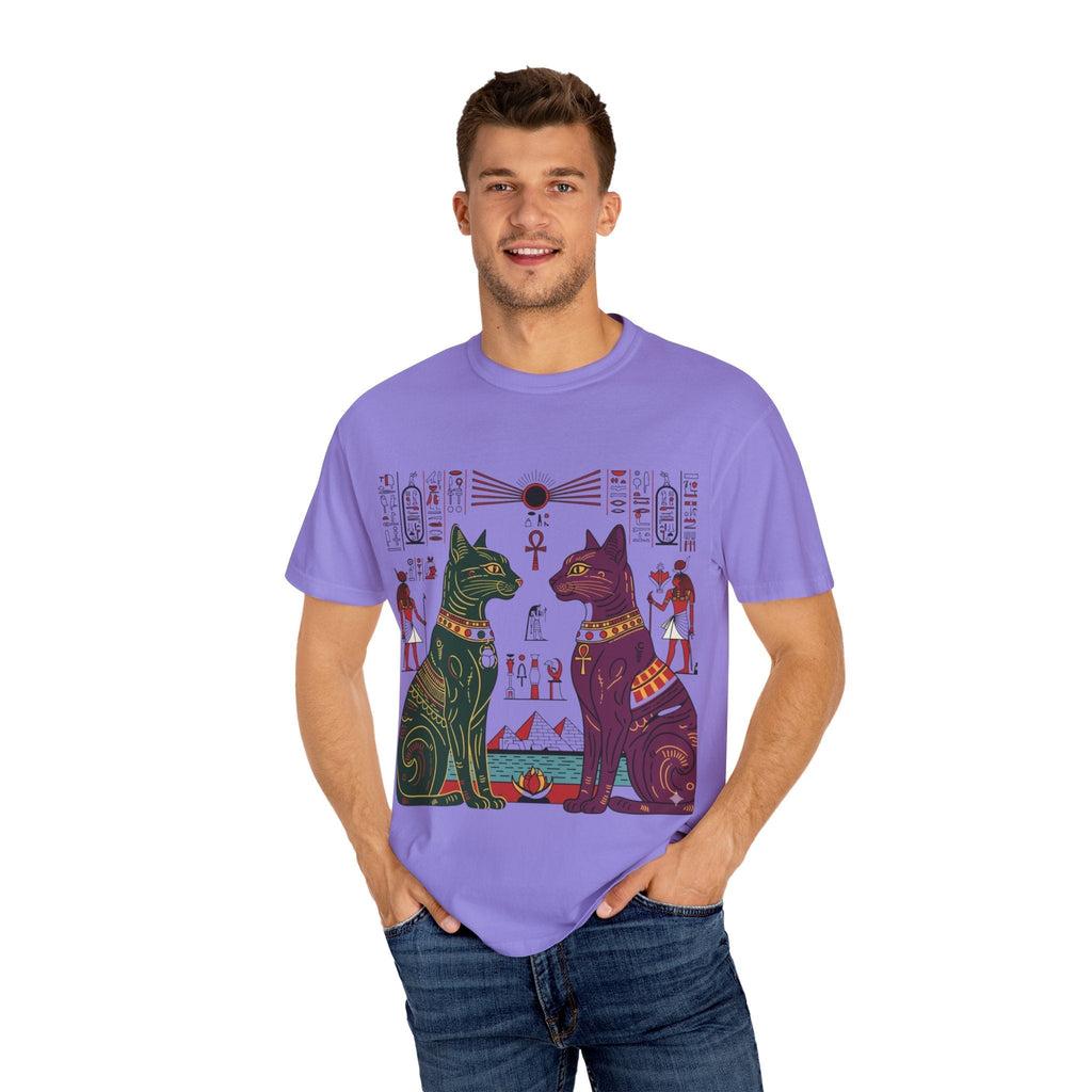 Egyptian Cat Guardian Tee (Vintage Retro) Printify
