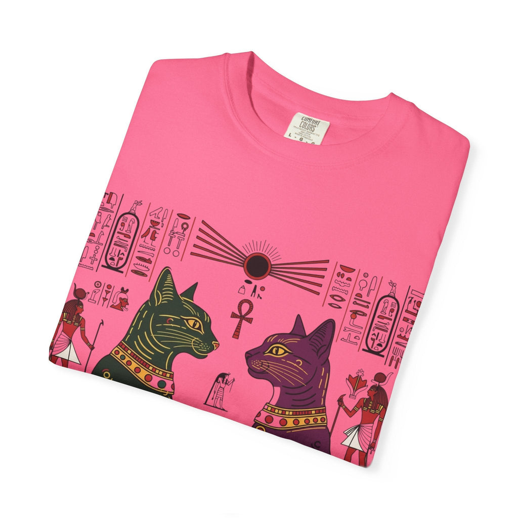 Egyptian Cat Guardian Tee (Vintage Retro) Printify