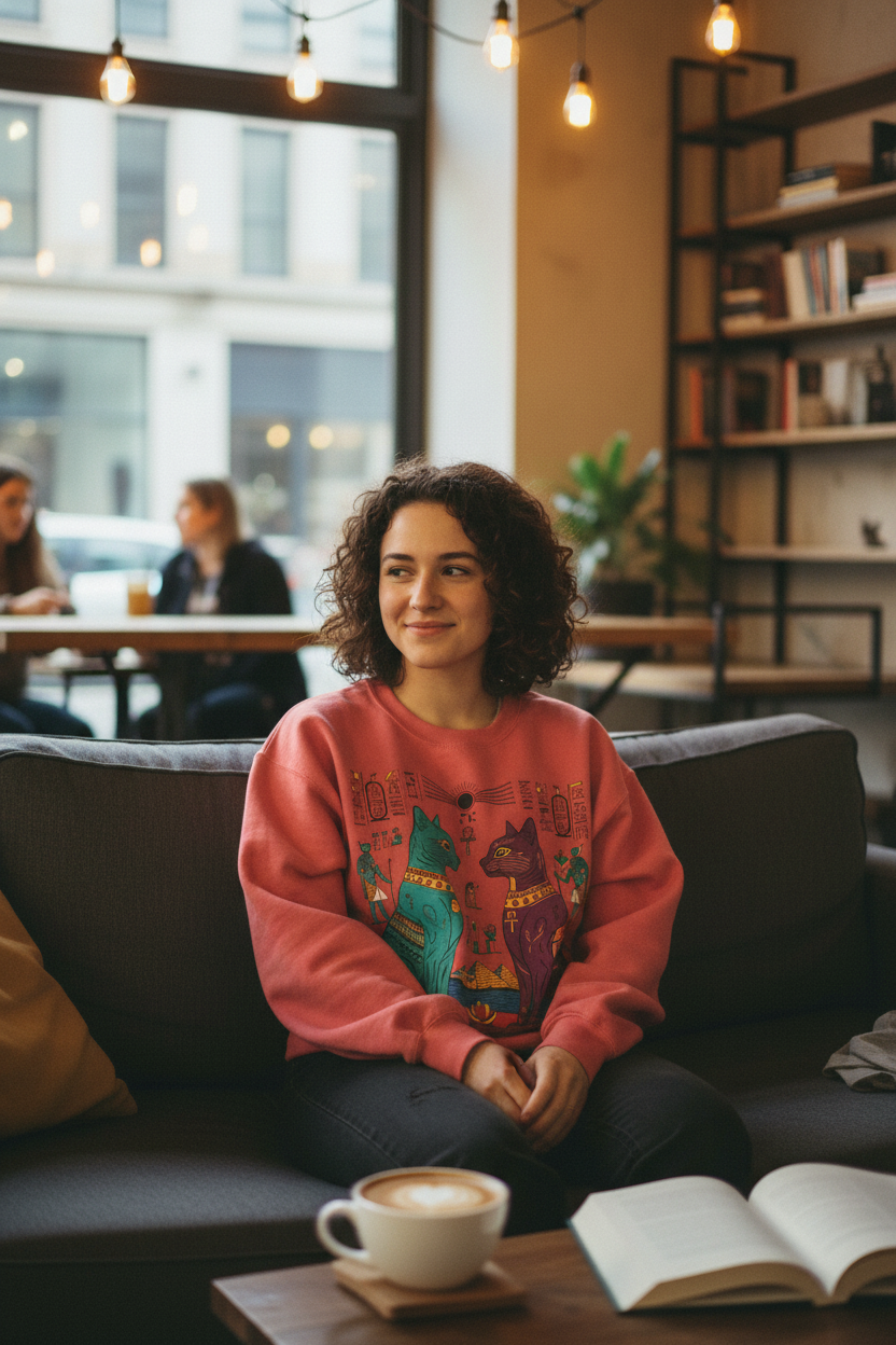 Egyptian Cats Coral — Coffee Shop Lifestyle