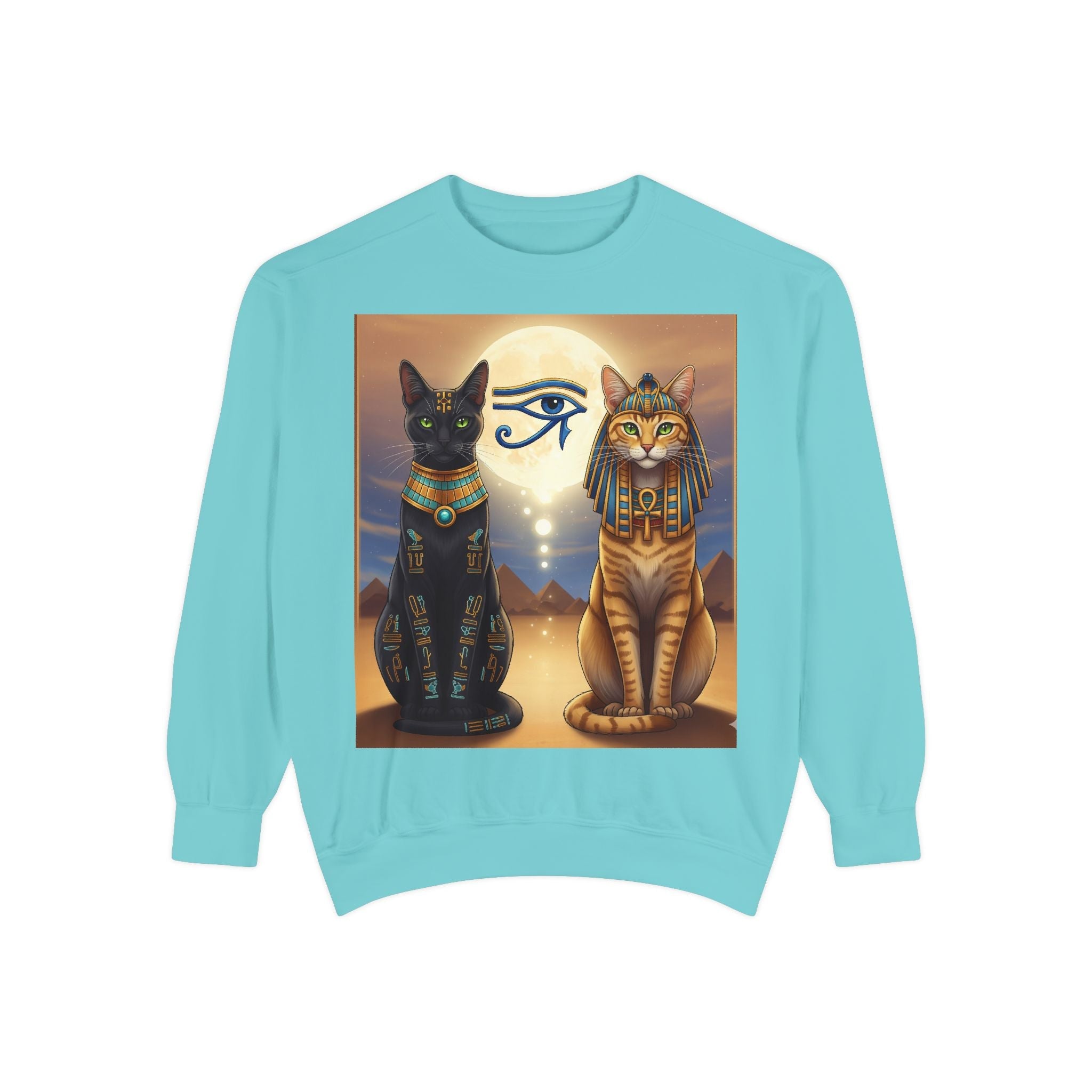 Egyptian Cats Sweatshirt Printify