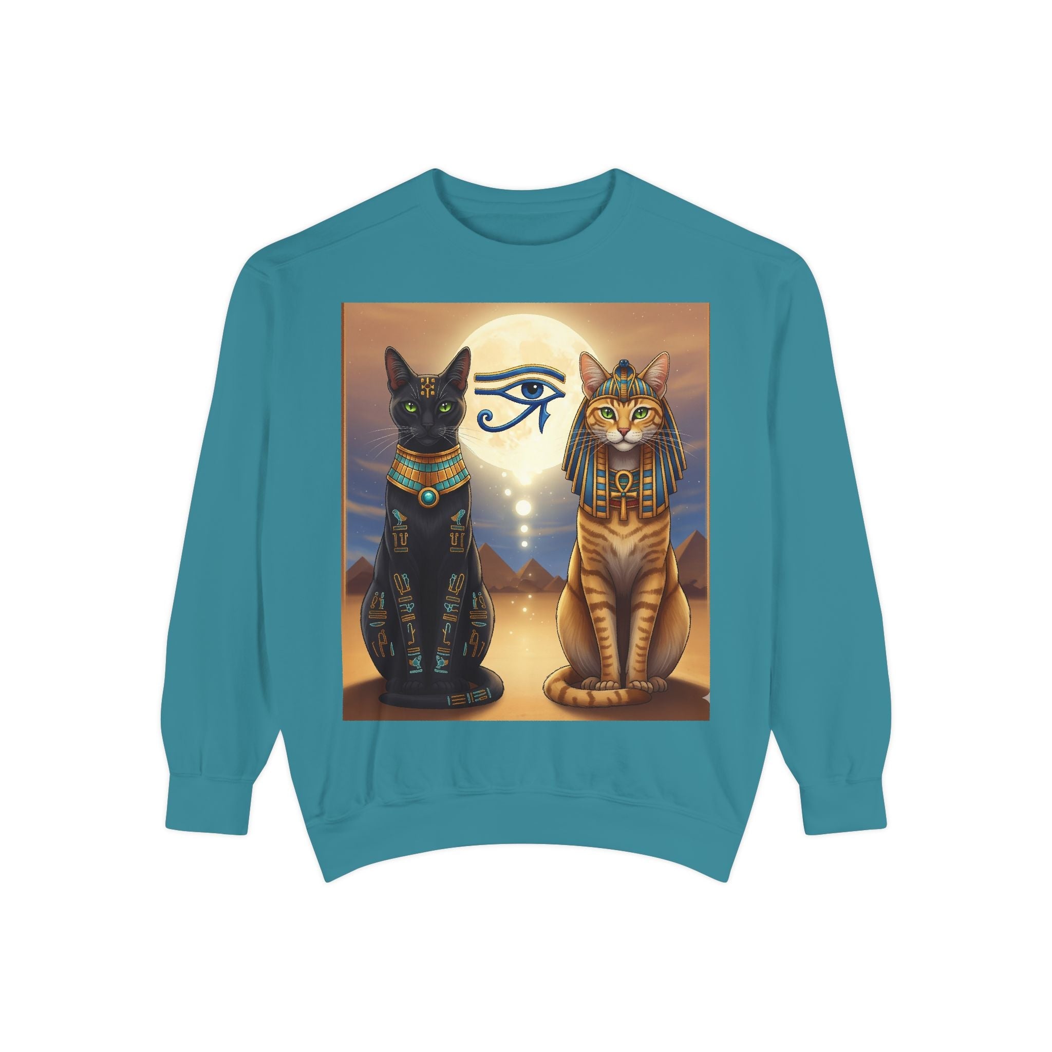 Egyptian Cats Sweatshirt Printify
