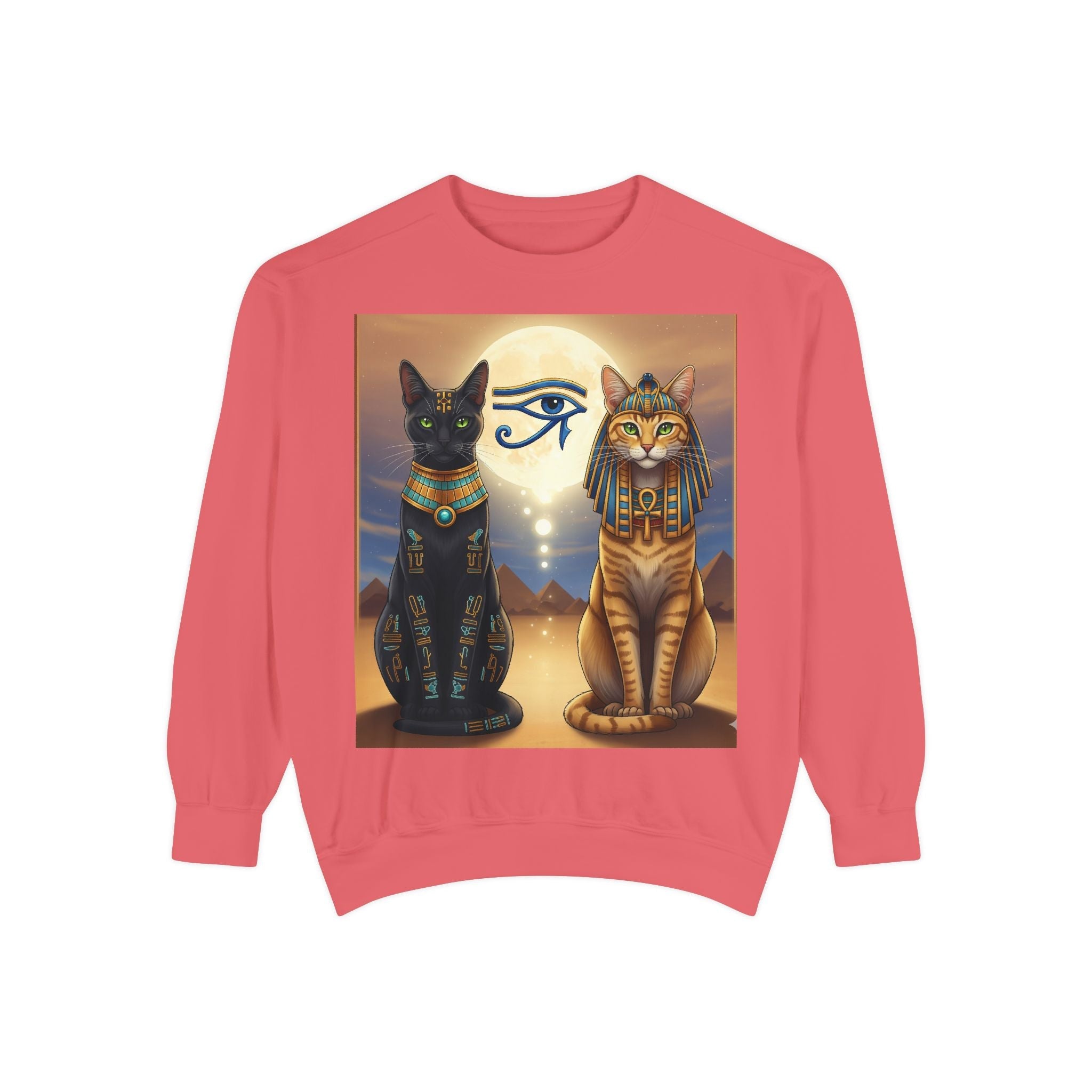 Egyptian Cats Sweatshirt Printify