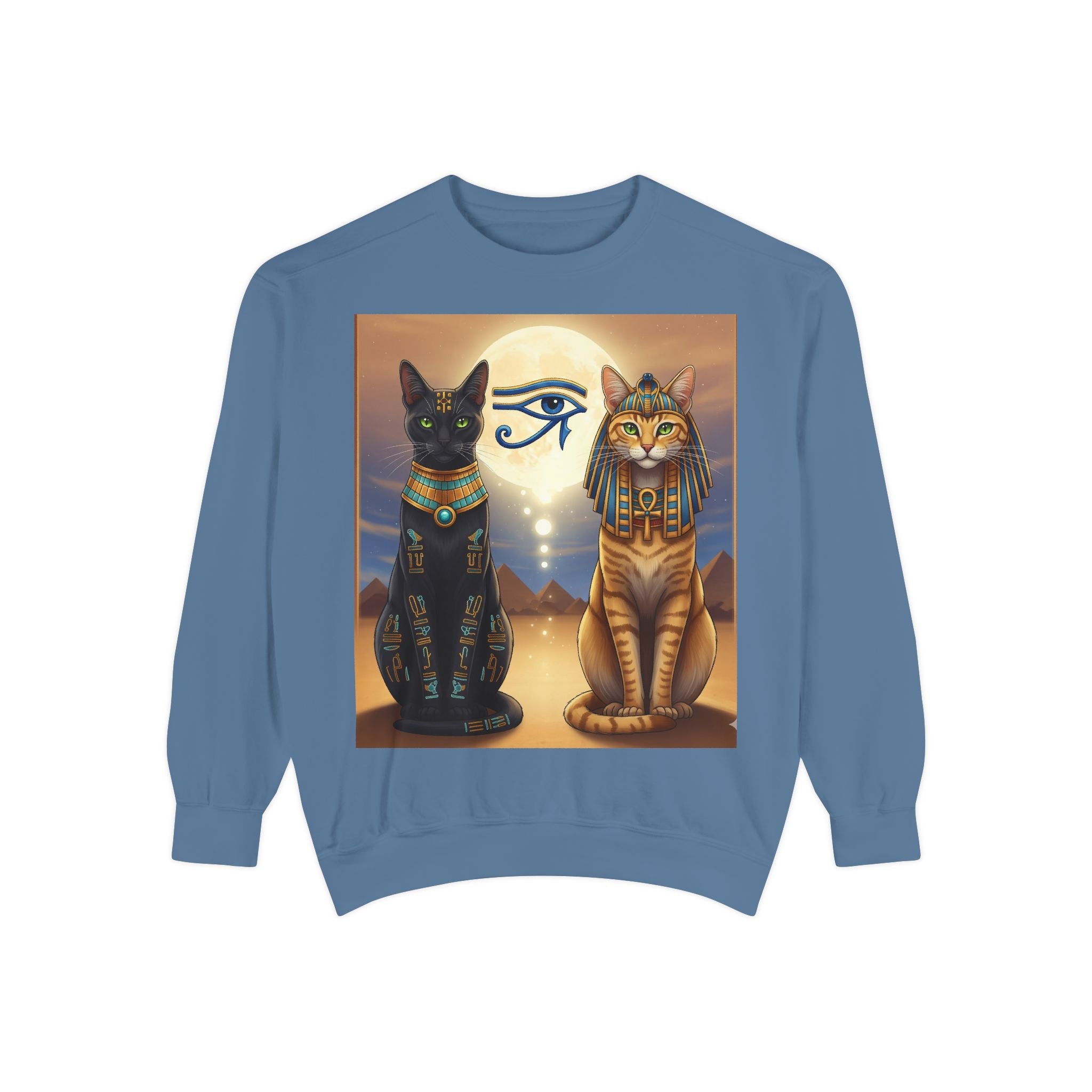 Egyptian Cats Sweatshirt Printify