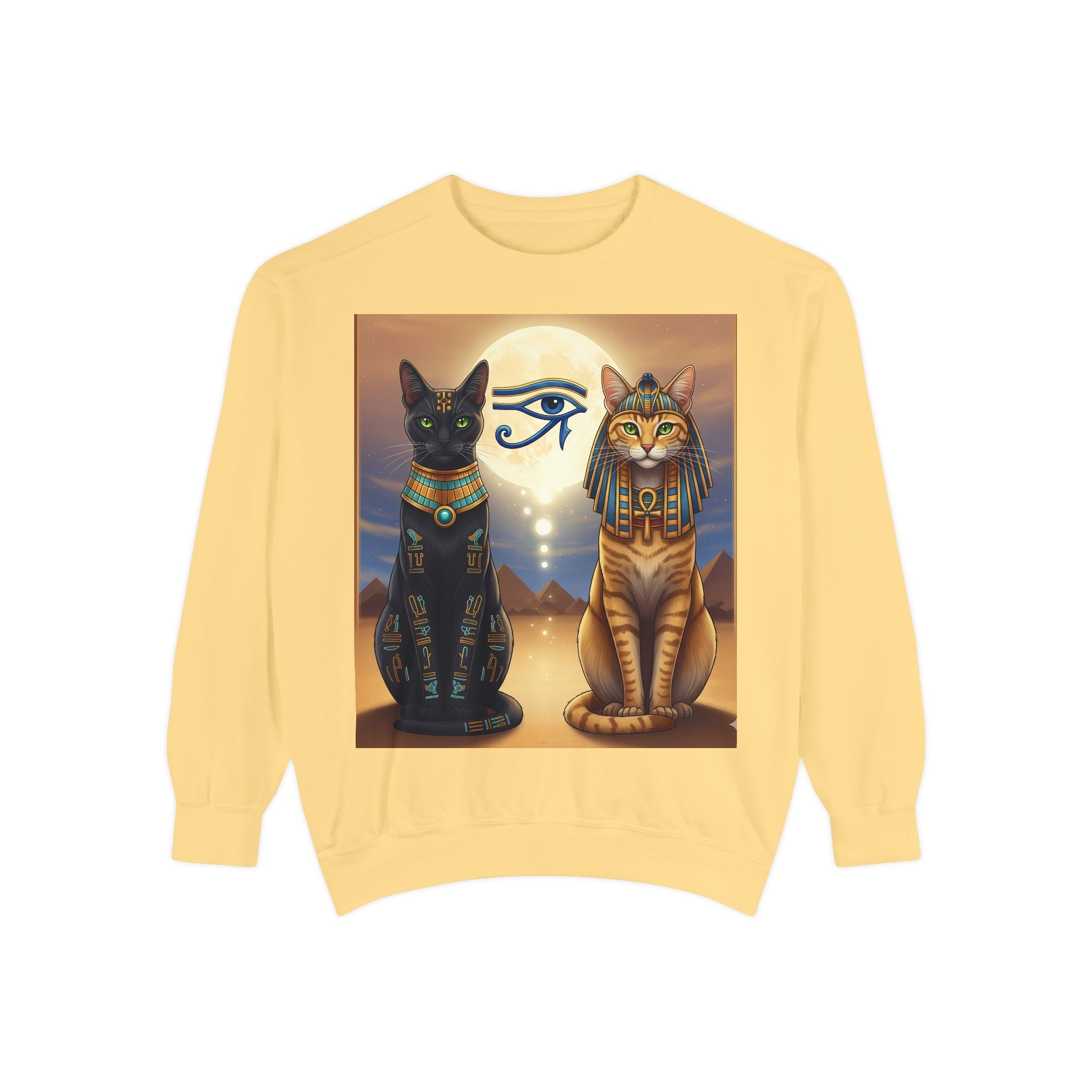Egyptian Cats Sweatshirt Printify